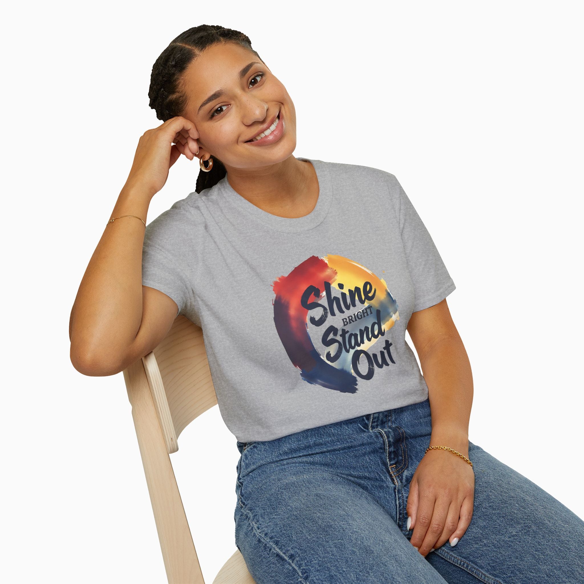 Shine Bright, Stand Out Unisex T-Shirt