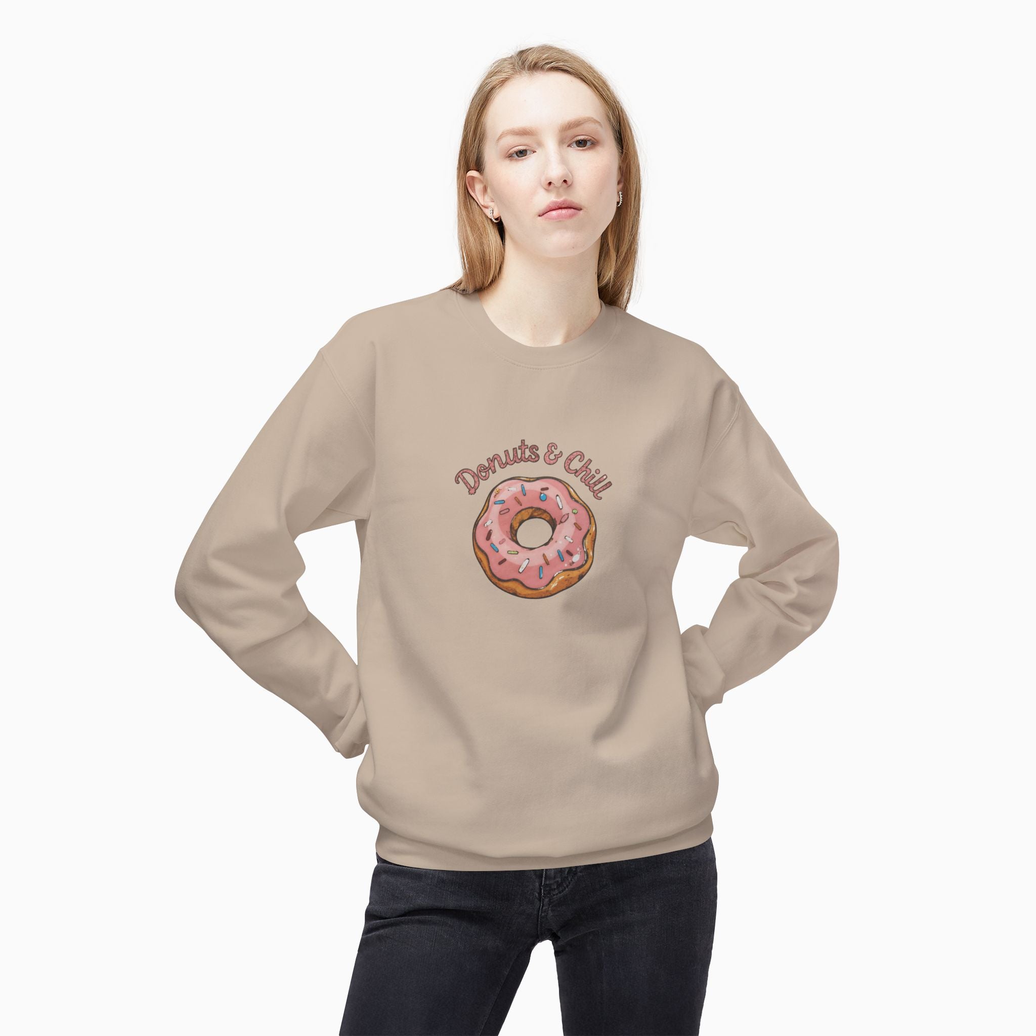 Donuts & Chill Unisex Sweatshirt