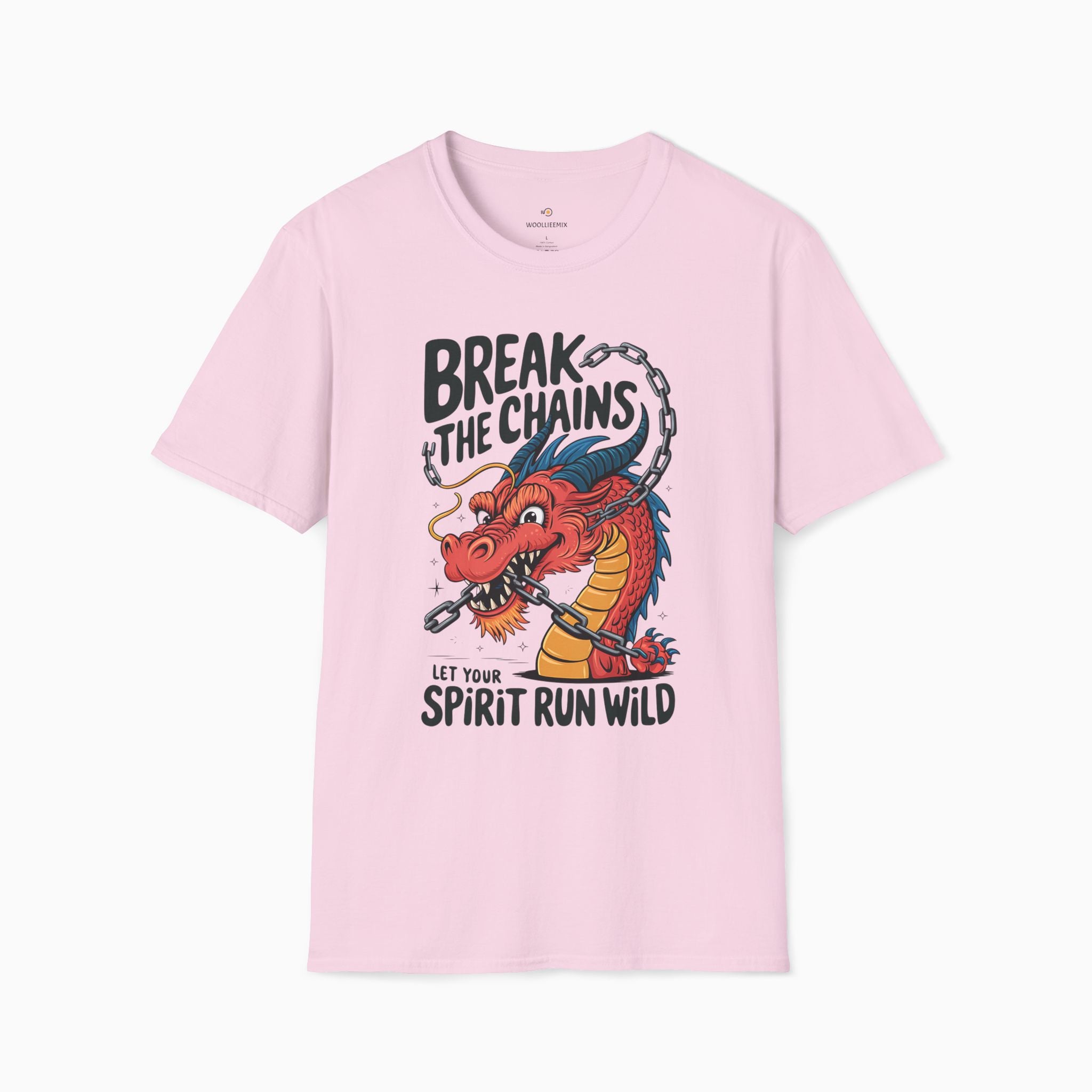 China Dragon Break the Chains Unisex T-Shirt