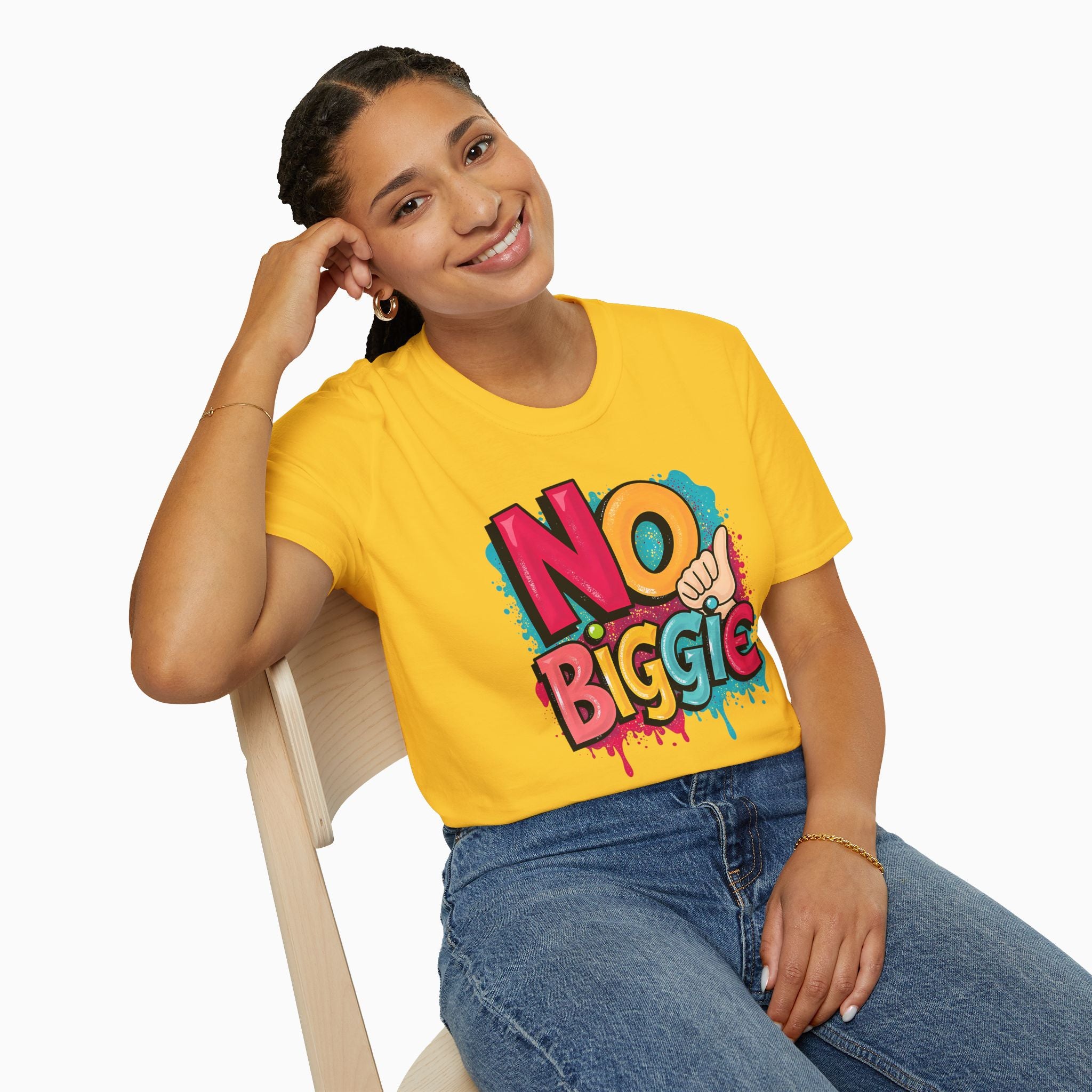 Thumbs Up & No Biggie Unisex T-Shirt