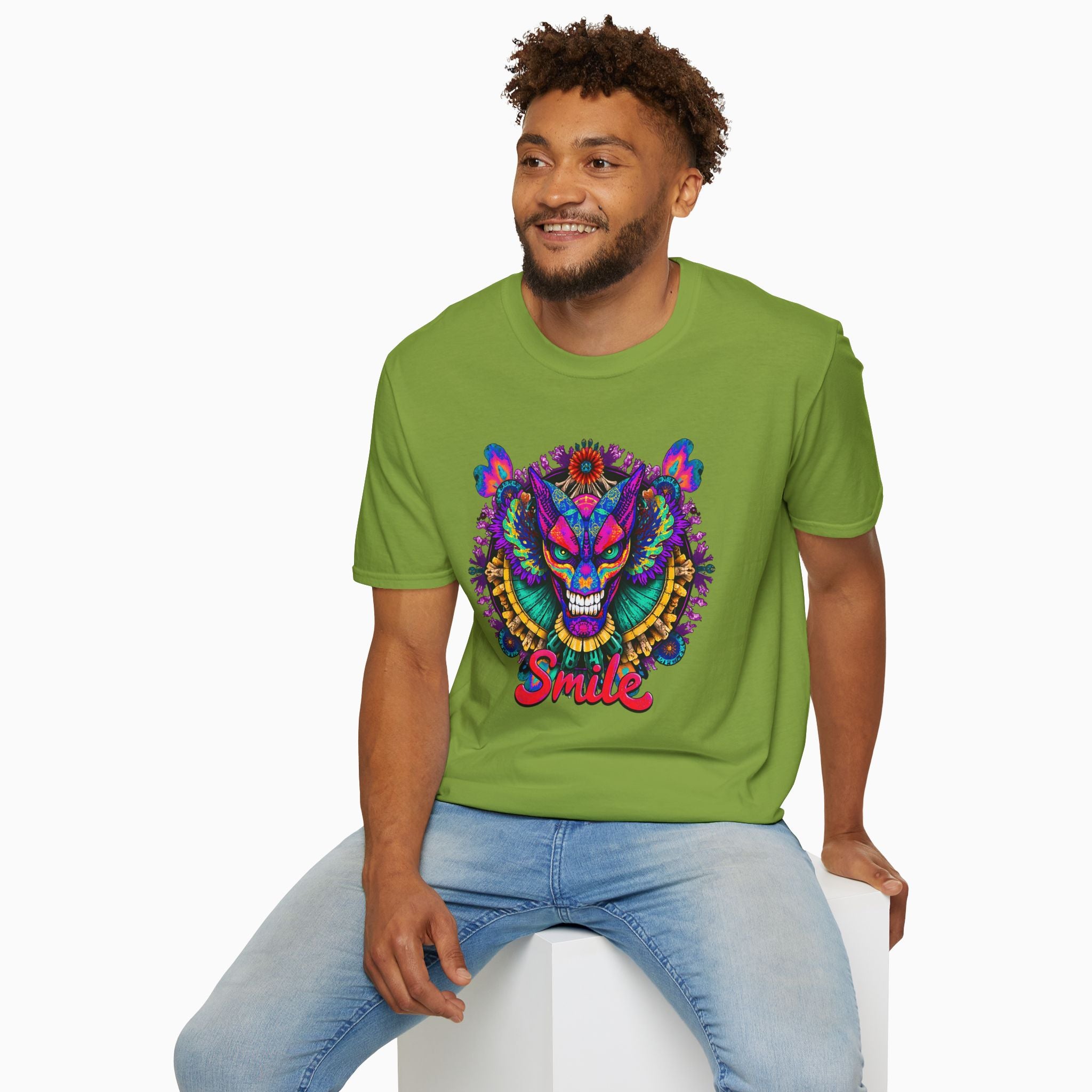 Dragon Smile Pixel Art Unisex T-Shirt