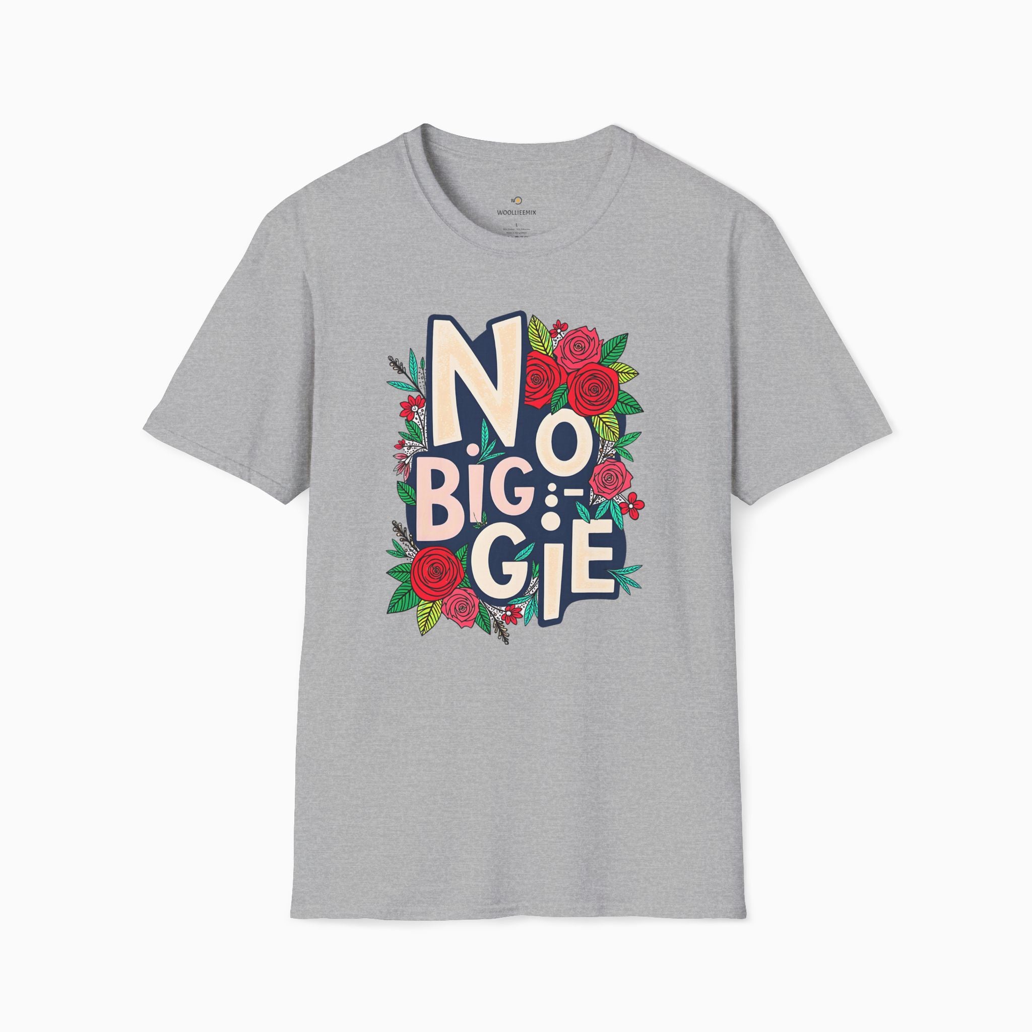 No Biggie With Floral Art  Unisex T-Shirt