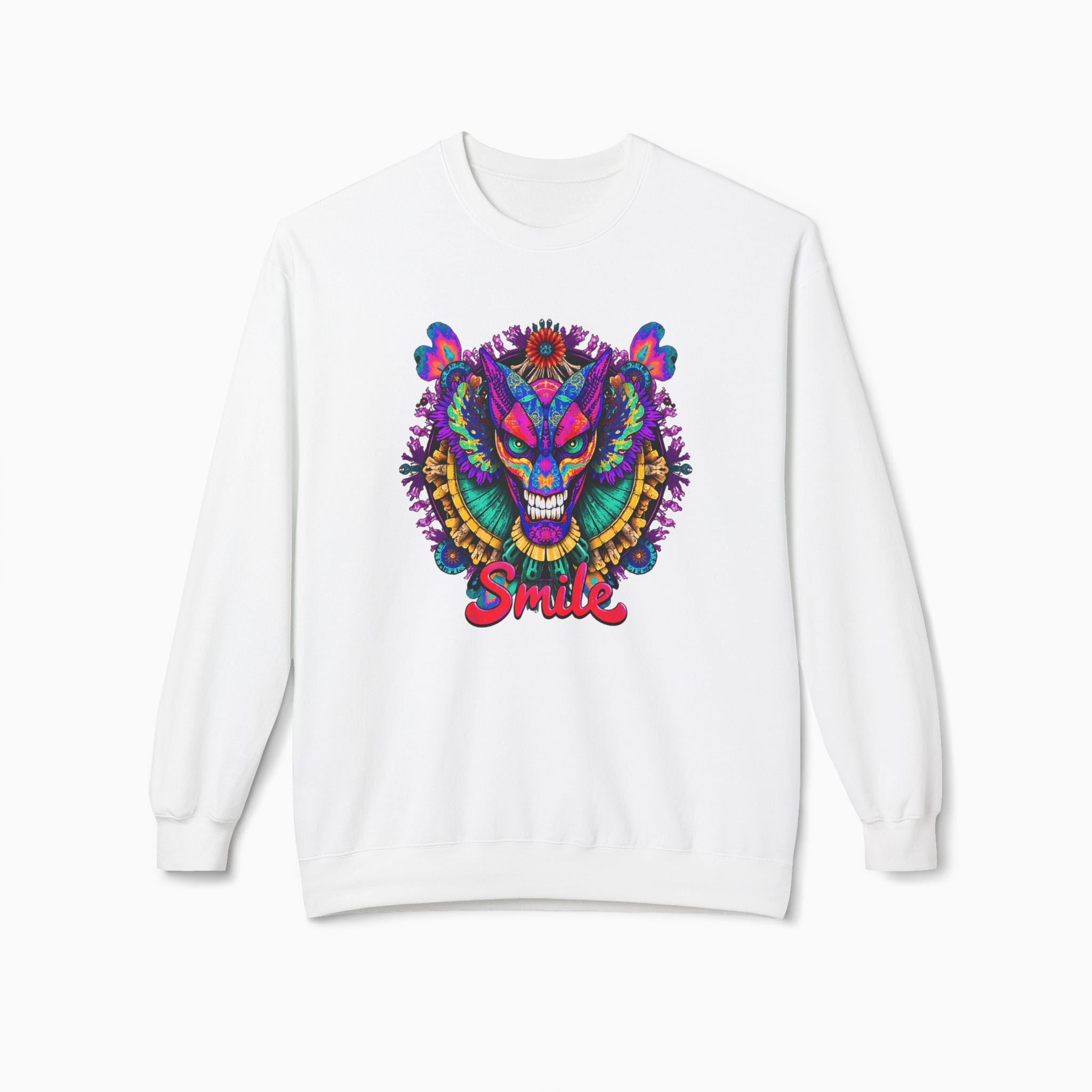 Dragon Smile Pixel Art Unisex Sweatshirt