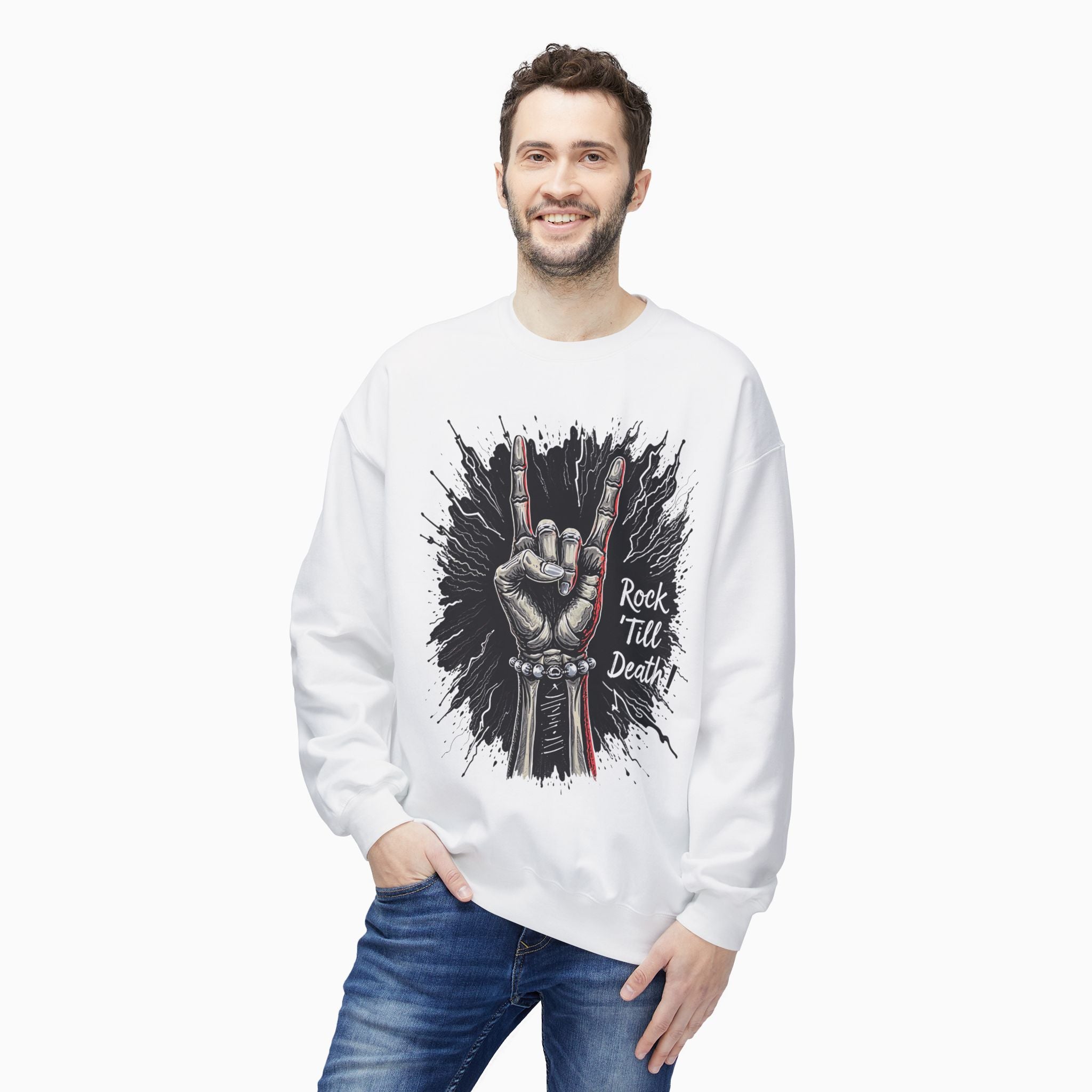 Rock and Roll Till Death Unisex Sweatshirt