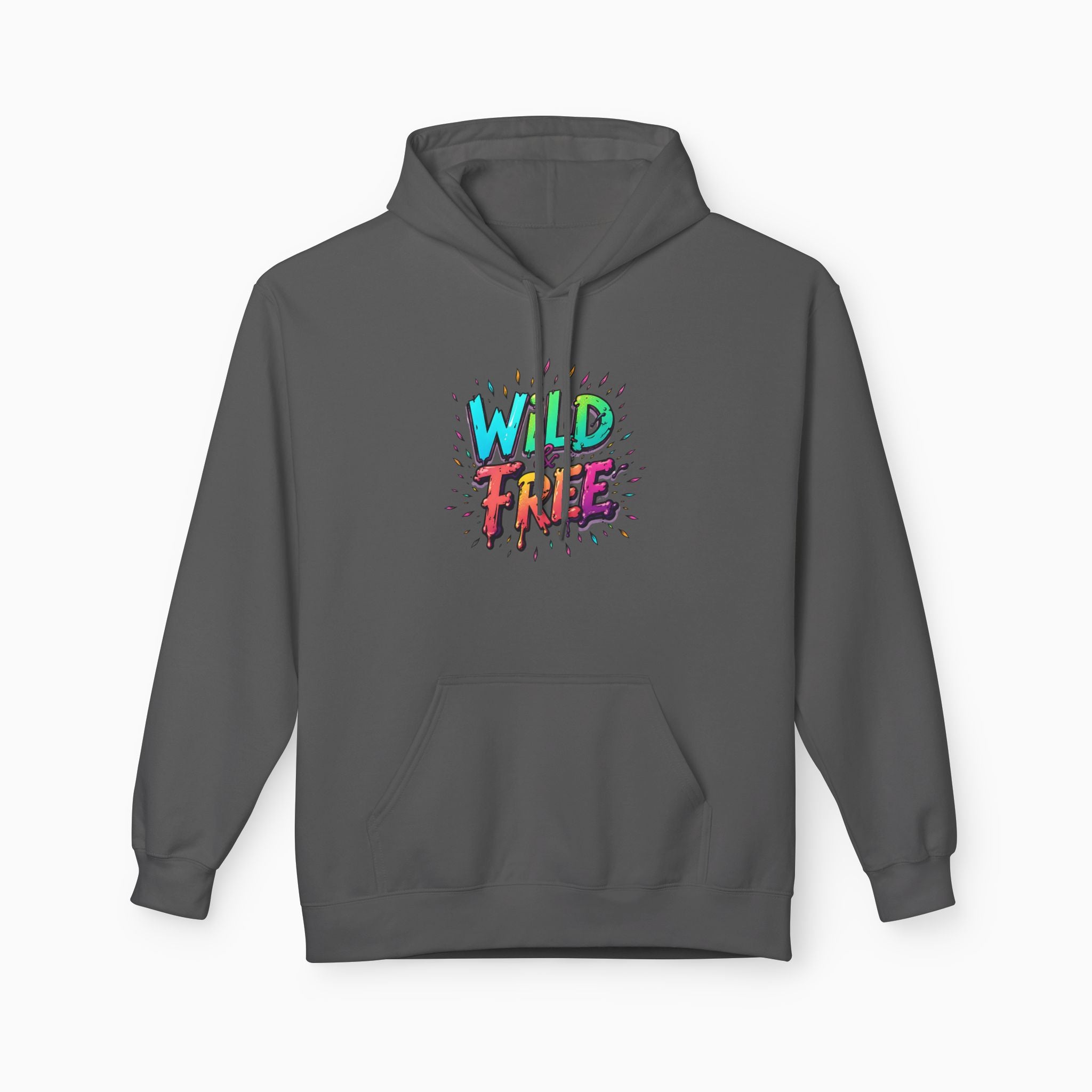 Neon Color Wild Free Unisex Hoodie