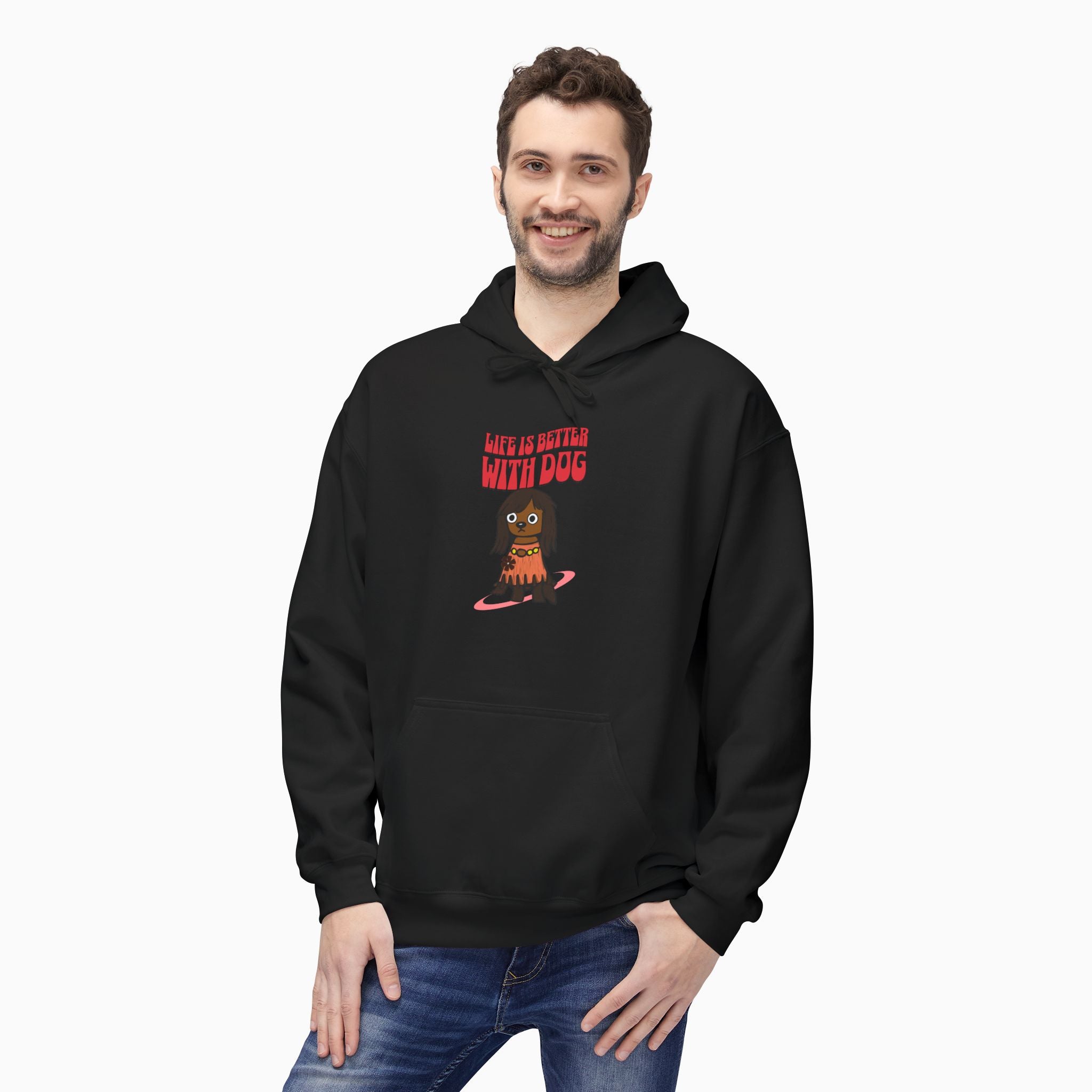 Life Is Better With Dog Unisex Hoodie