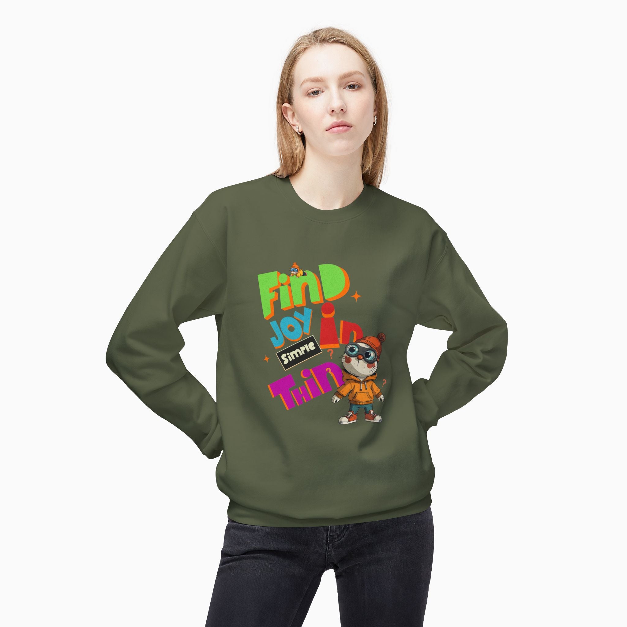 Find Joy In Simple Things Unisex Sweatshirt