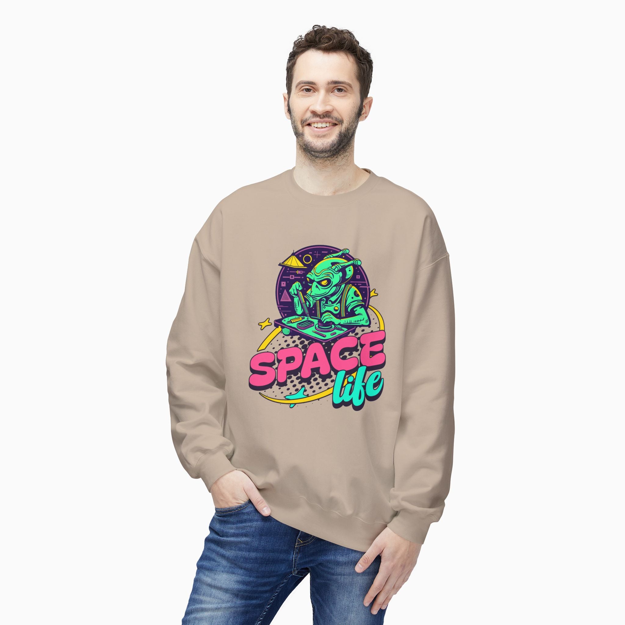 Alien Space Life Unisex Sweatshirt