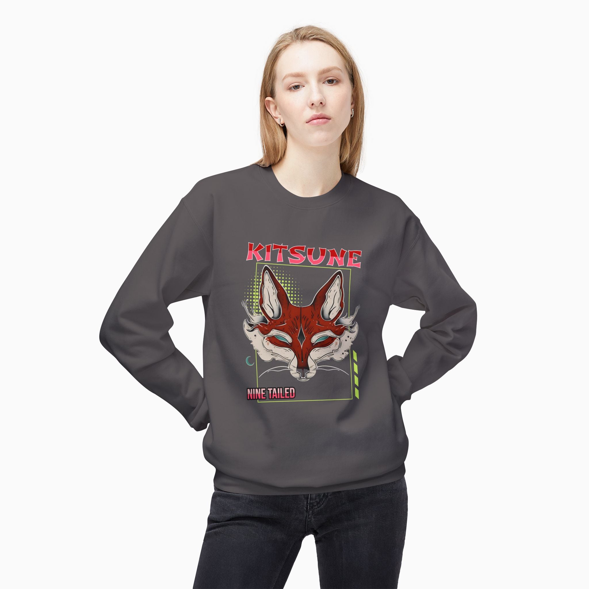 Kitsune Nine Tailed Fox Unisex Sweatshirt