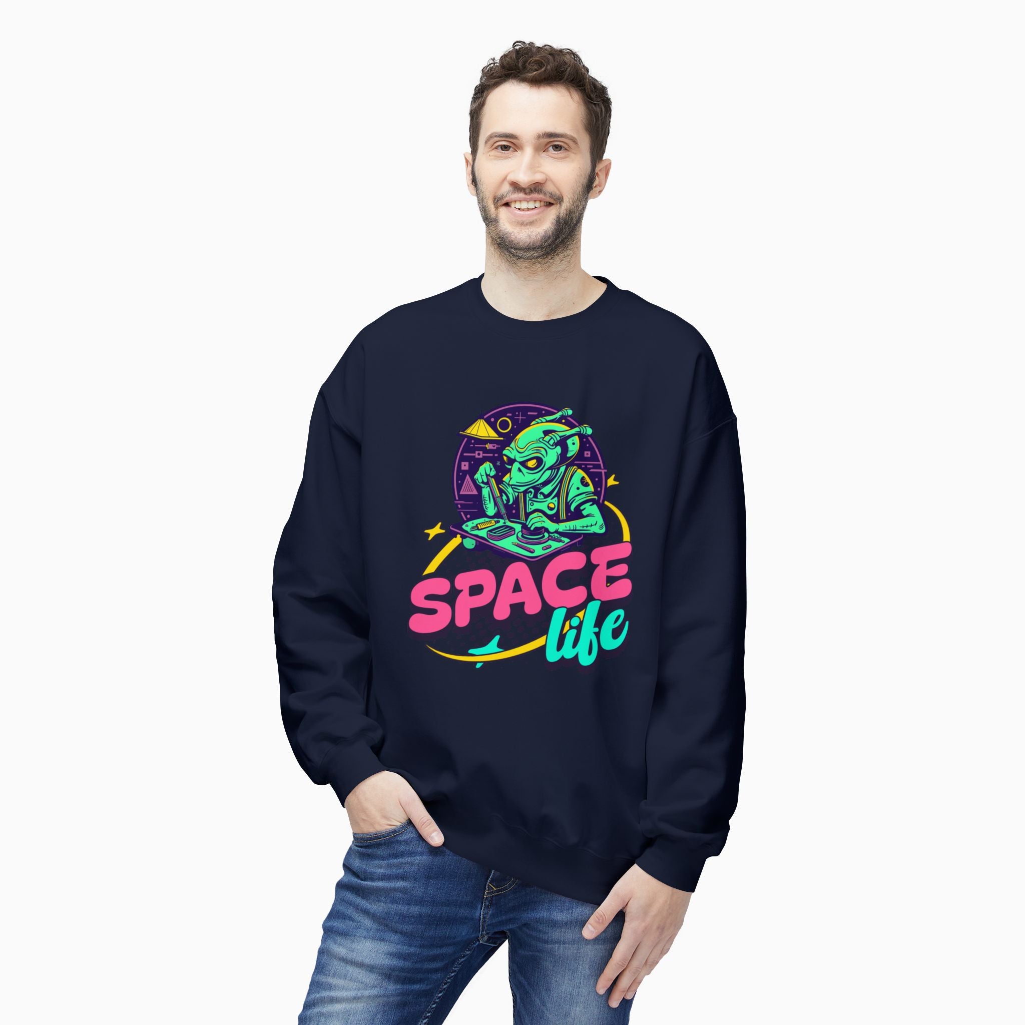 Alien Space Life Unisex Sweatshirt