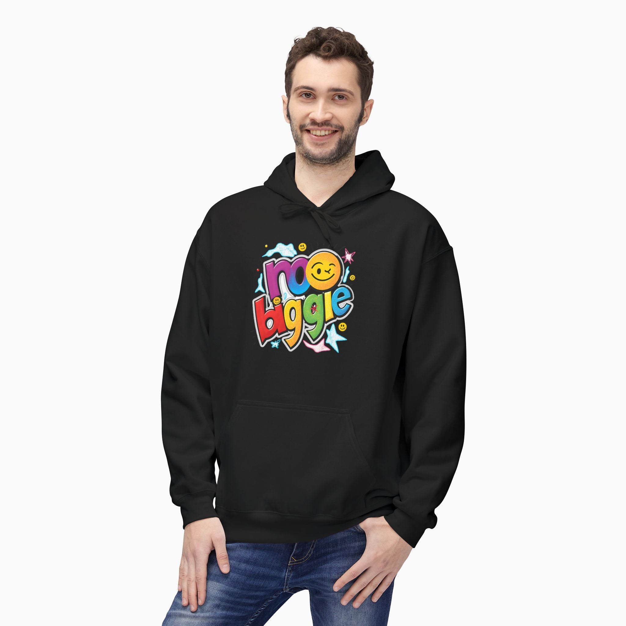 Emoji & No Biggie Unisex Hoodie