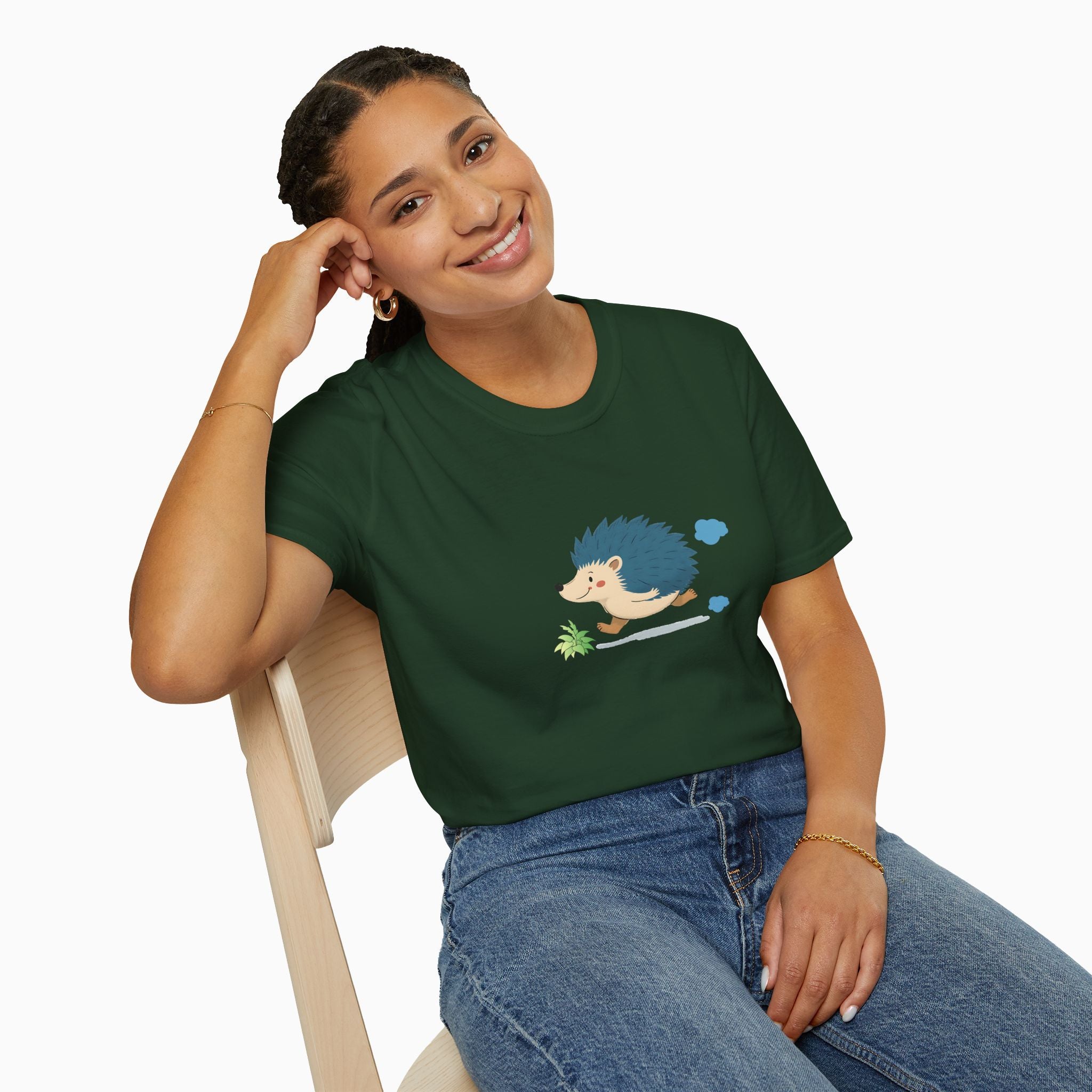 Cute Hedgehog Unisex T-Shirt