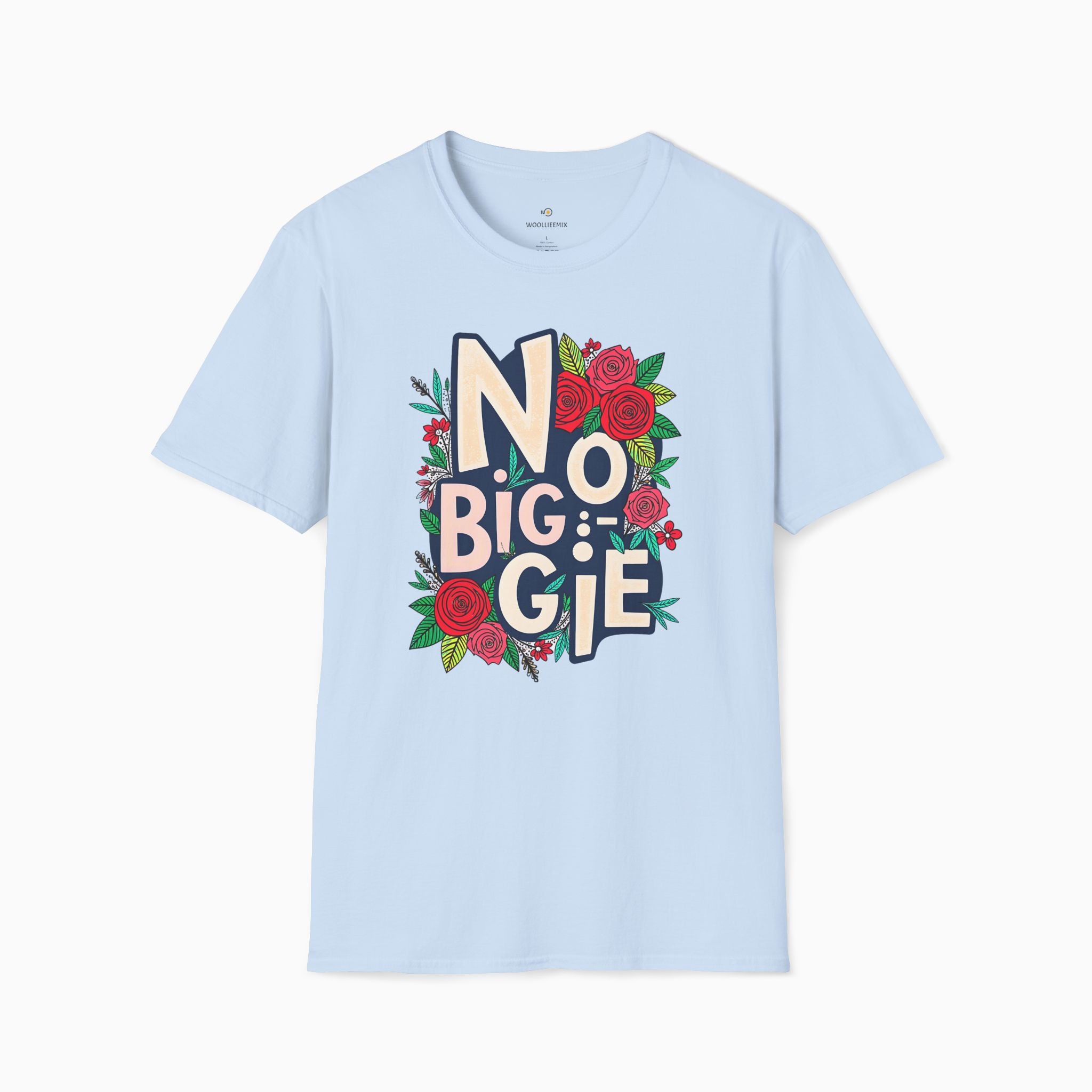 No Biggie With Floral Art  Unisex T-Shirt