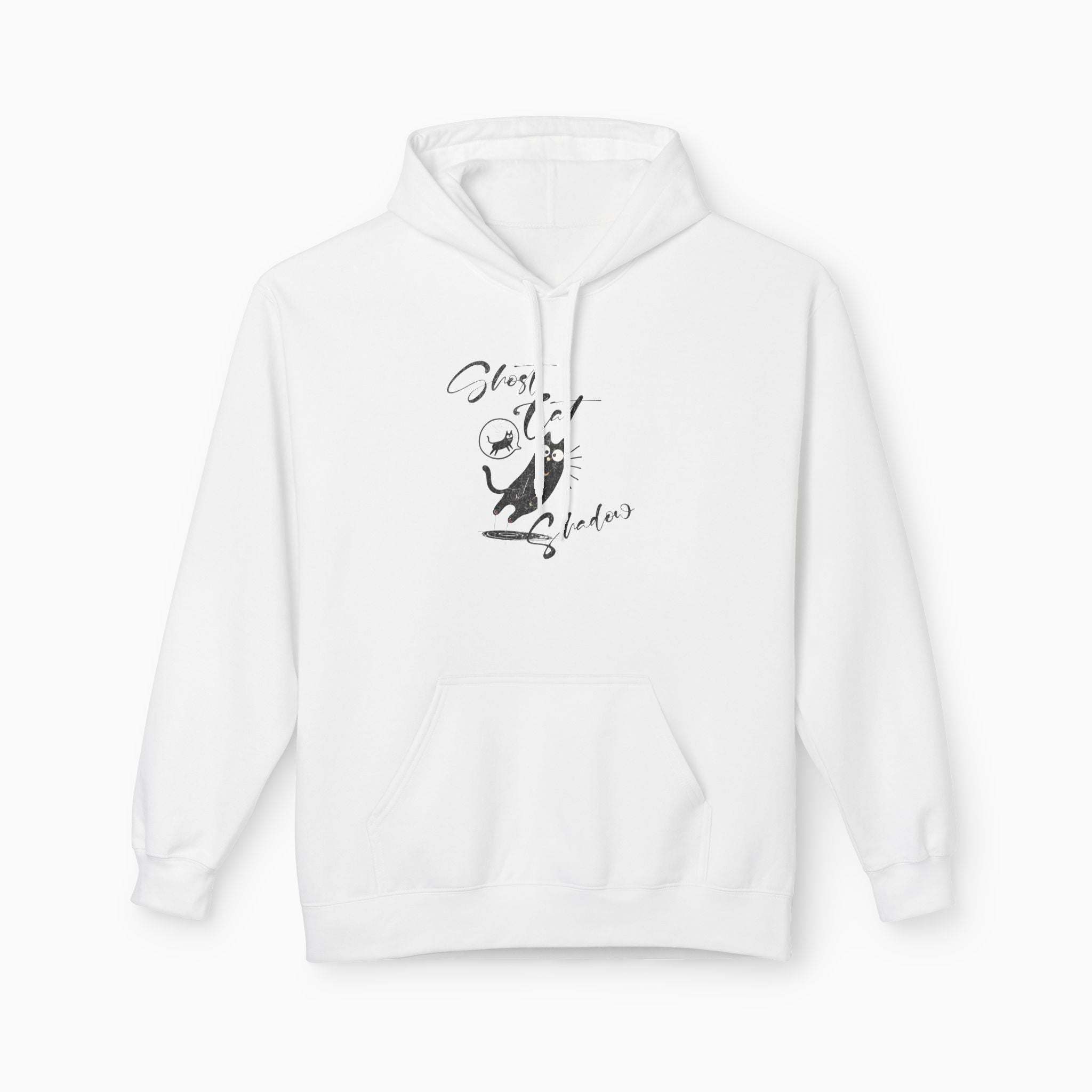 Funny Ghost Cat Unisex Hoodie