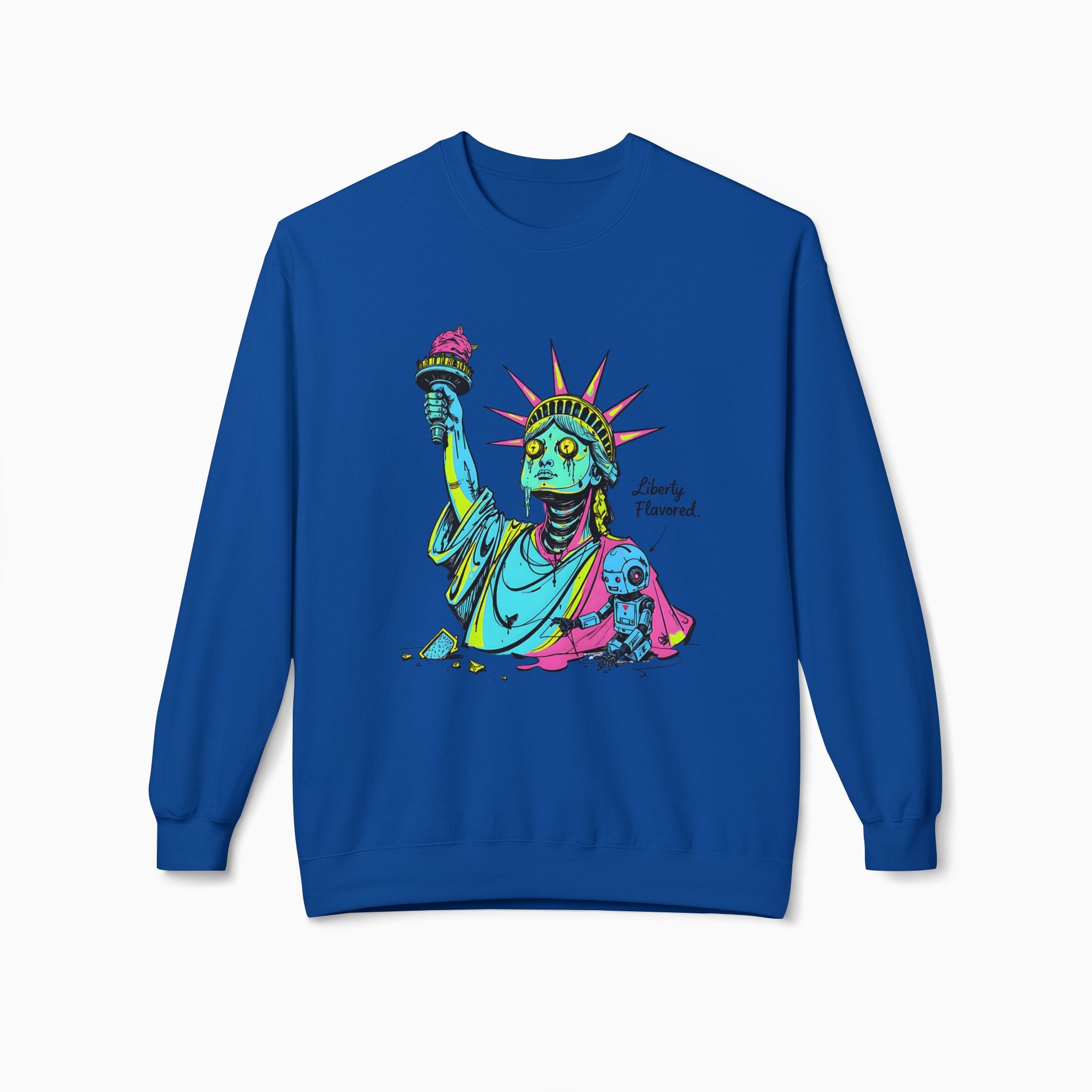 Statute of Liberty Dark Humor Unisex Sweatshirt