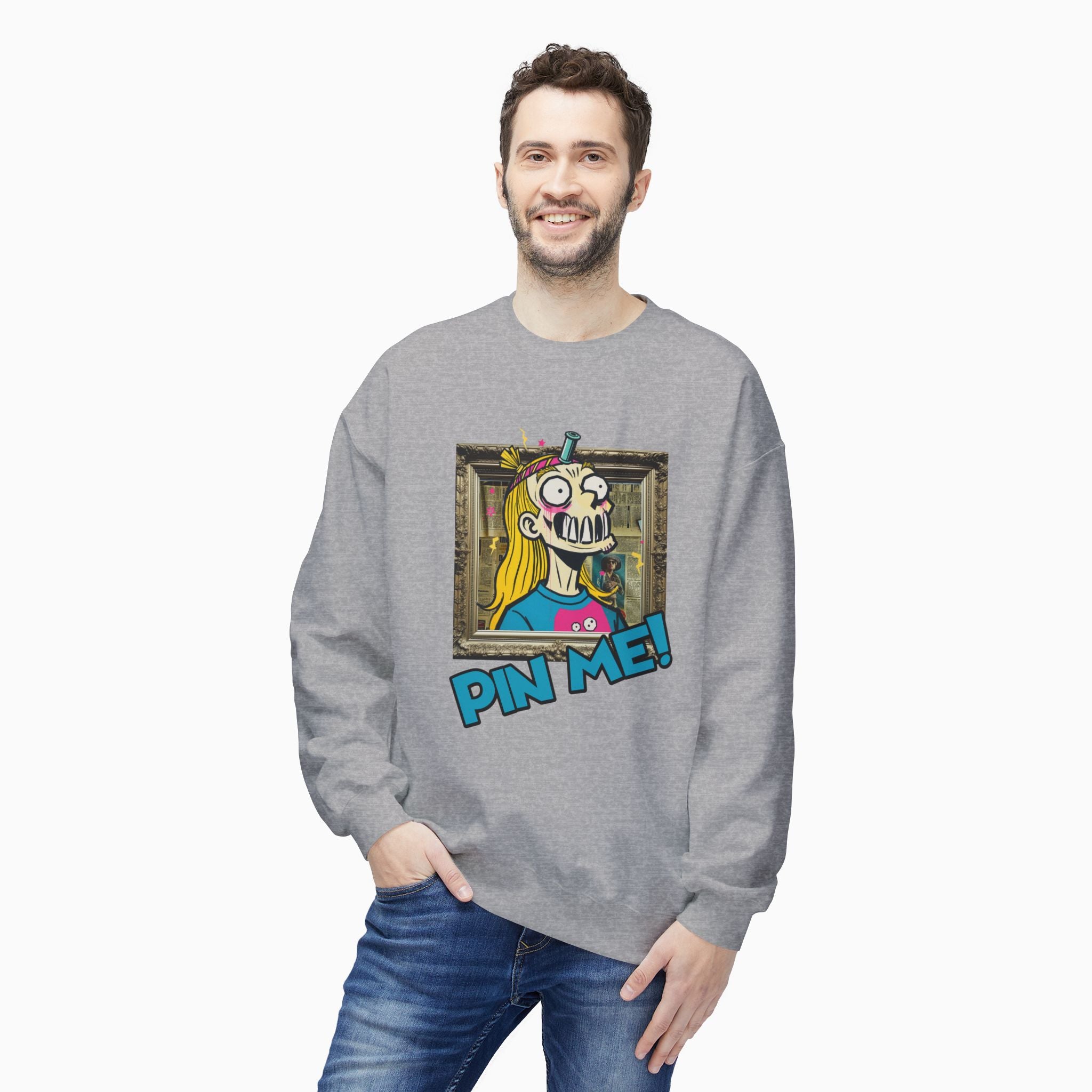 Pin Me Unisex Sweatshirt