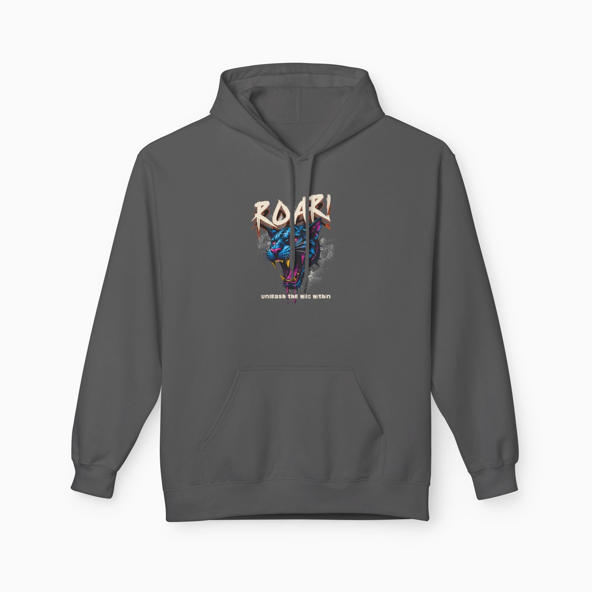 Leopard Roar Unleash The Wild Within Unisex Hoodie