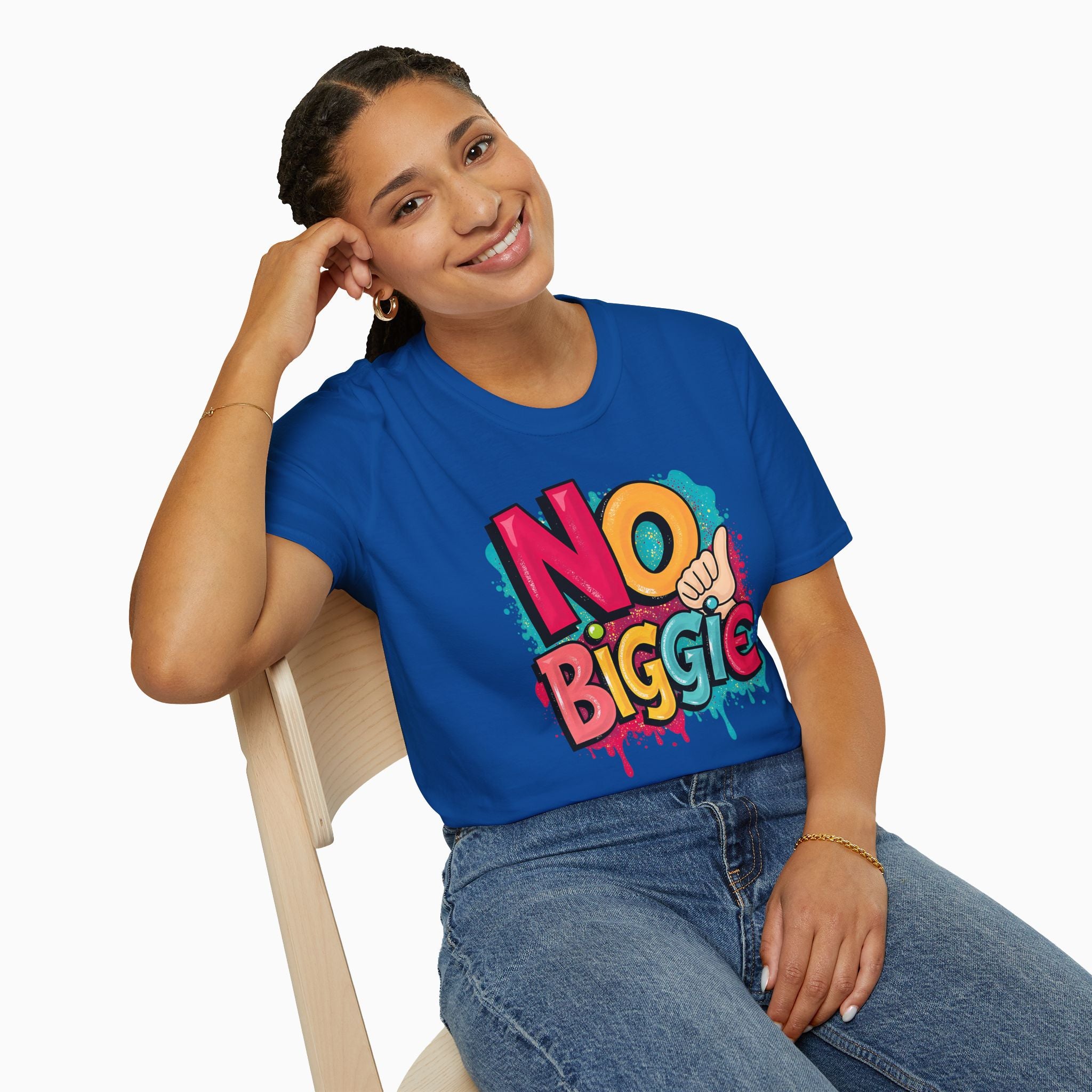 Thumbs Up & No Biggie Unisex T-Shirt