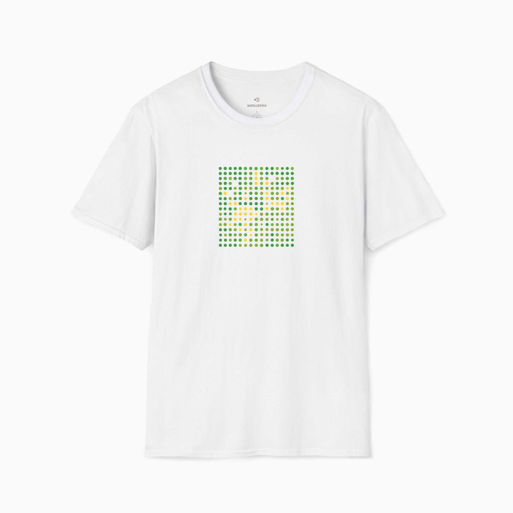 Green & Yellow QR Code Unisex T-Shirt