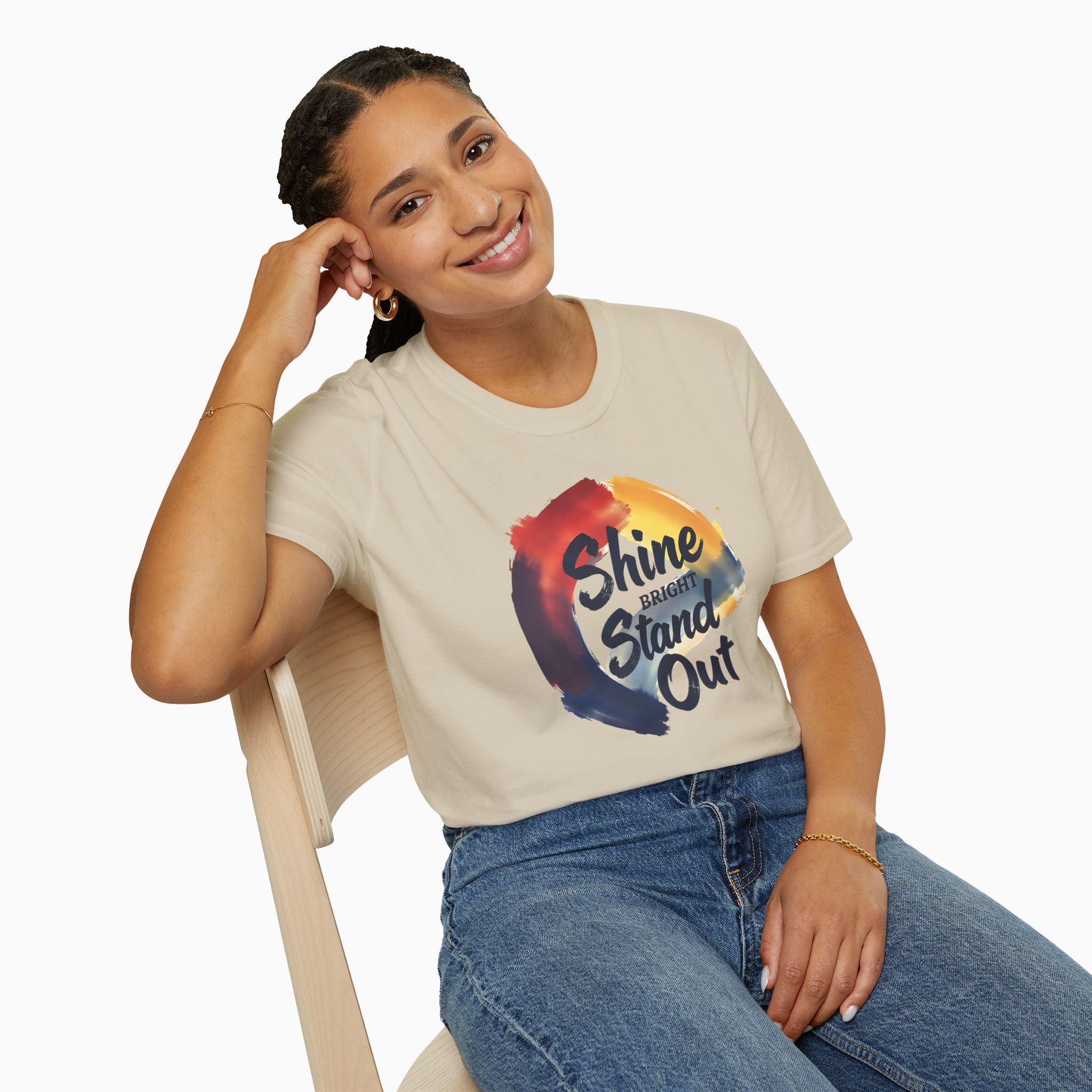 Shine Bright, Stand Out Unisex T-Shirt