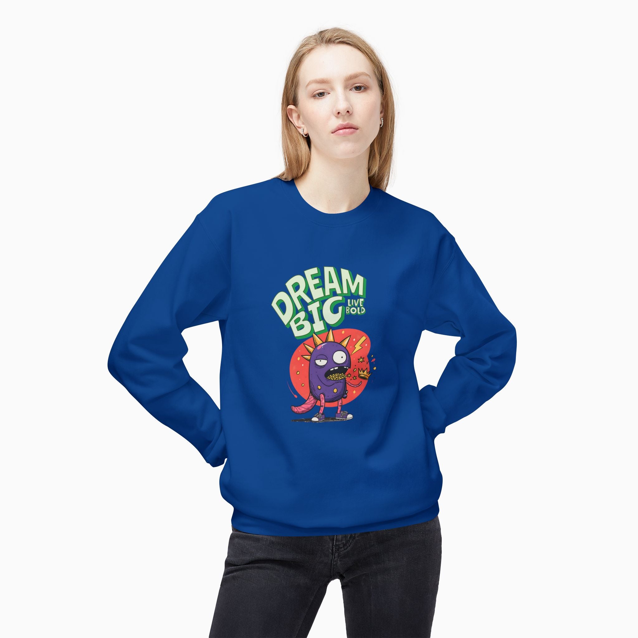 Dream Big, Live Bold Unisex Sweatshirt