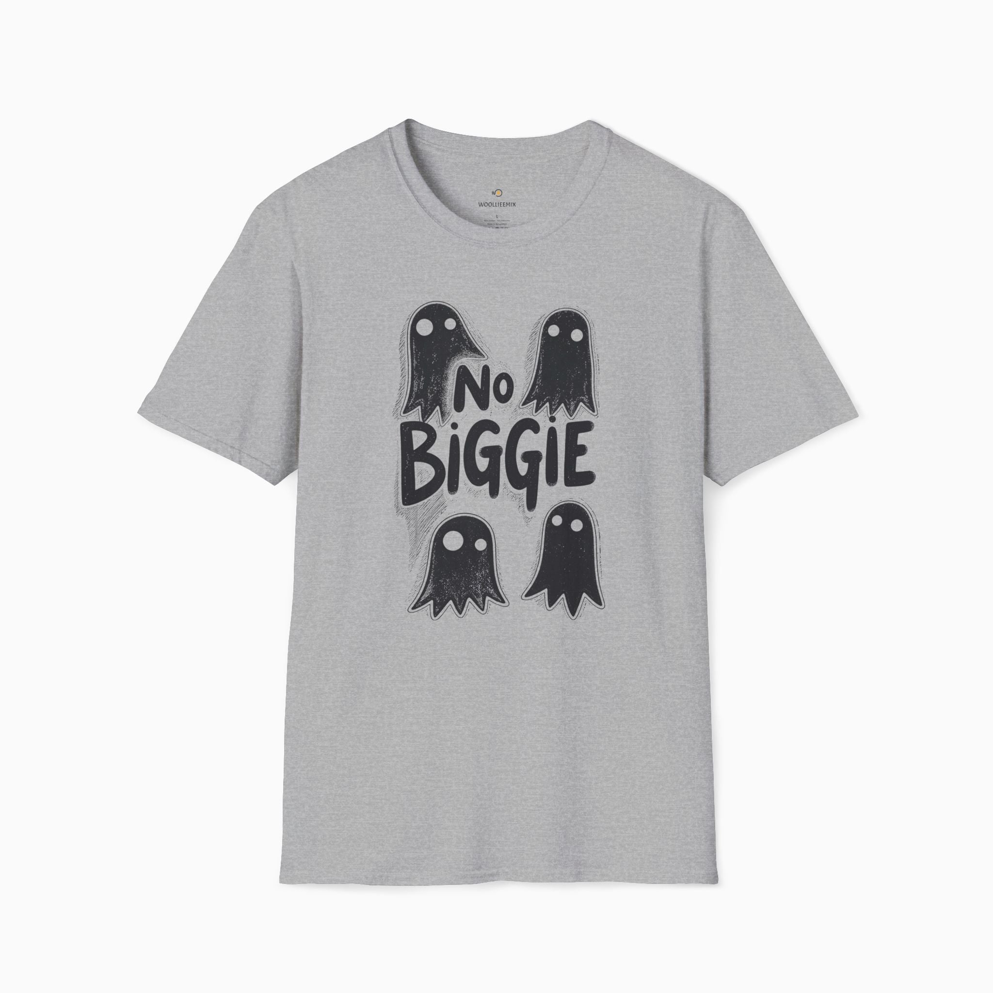 Boo Ghost & No Biggie Unisex T-Shirt