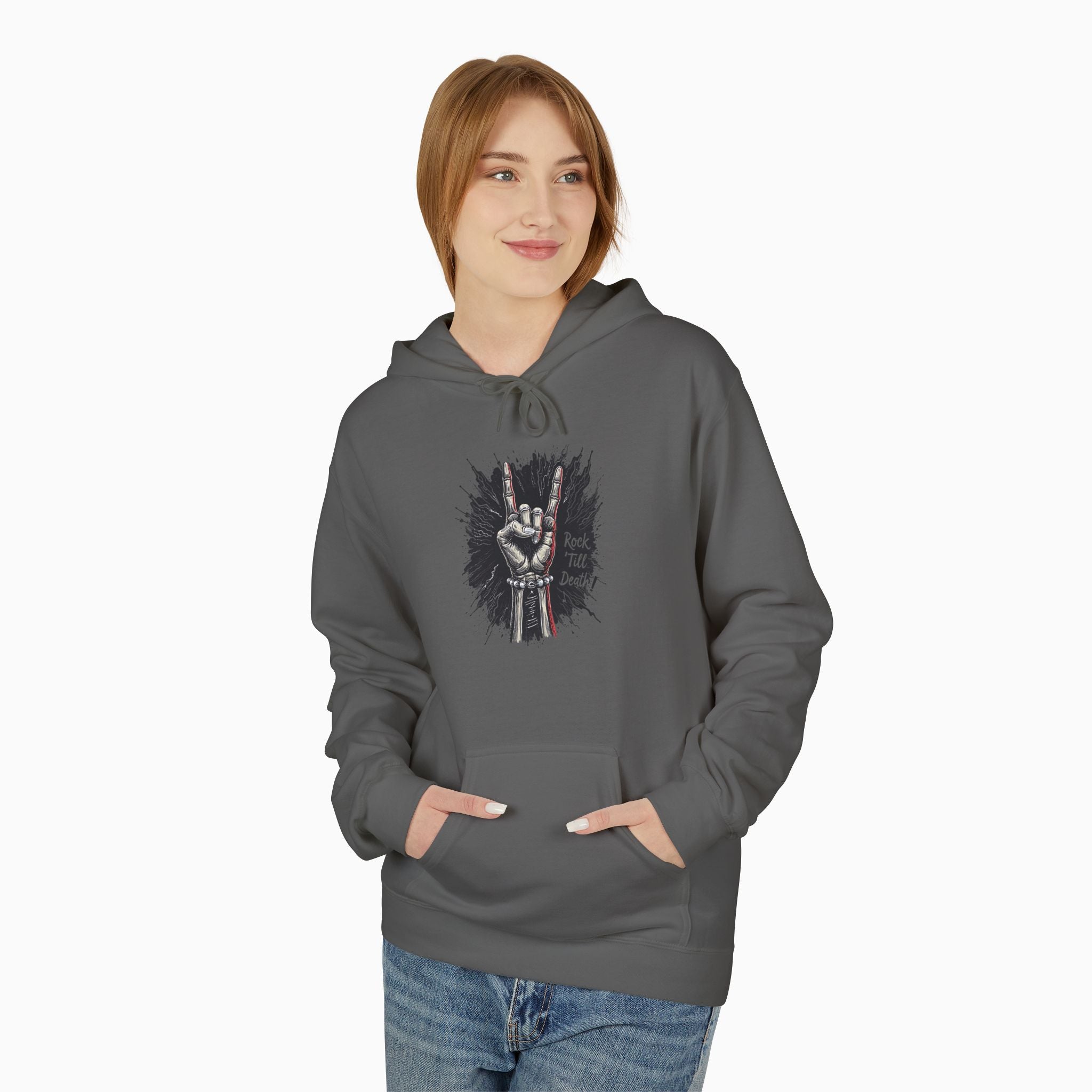 Rock and Roll Till Death Unisex Hoodie