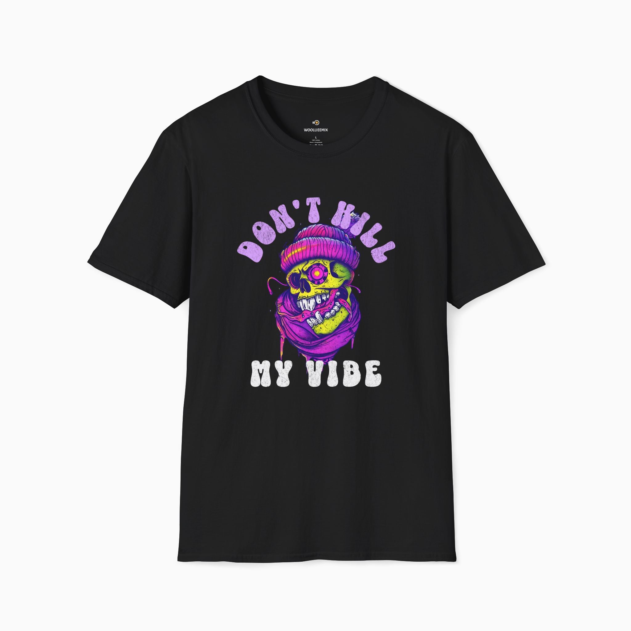 Don't Kill My Vibe Skull Unisex T-Shirt