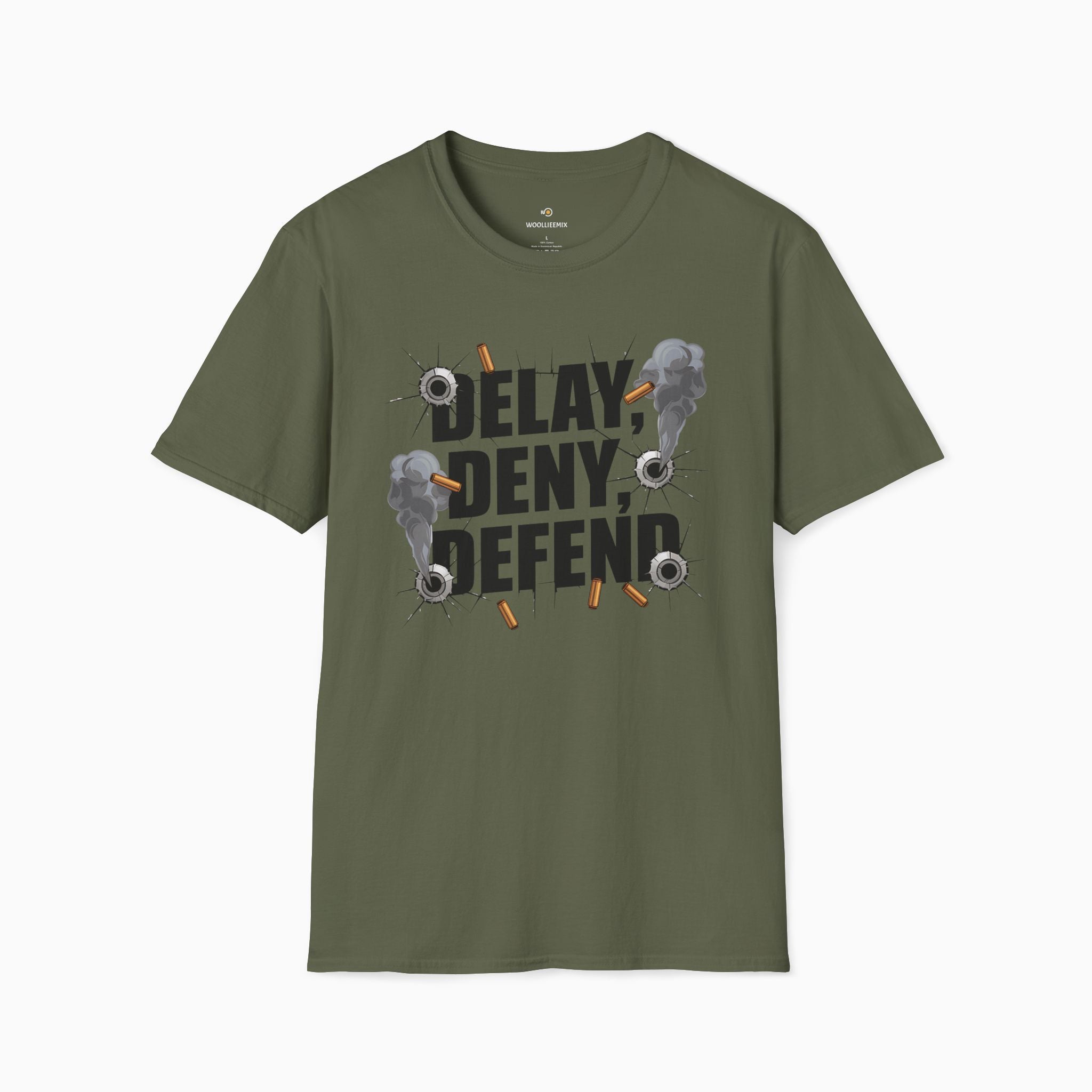 DELAY, DENY, DEFEND Unisex T-Shirt