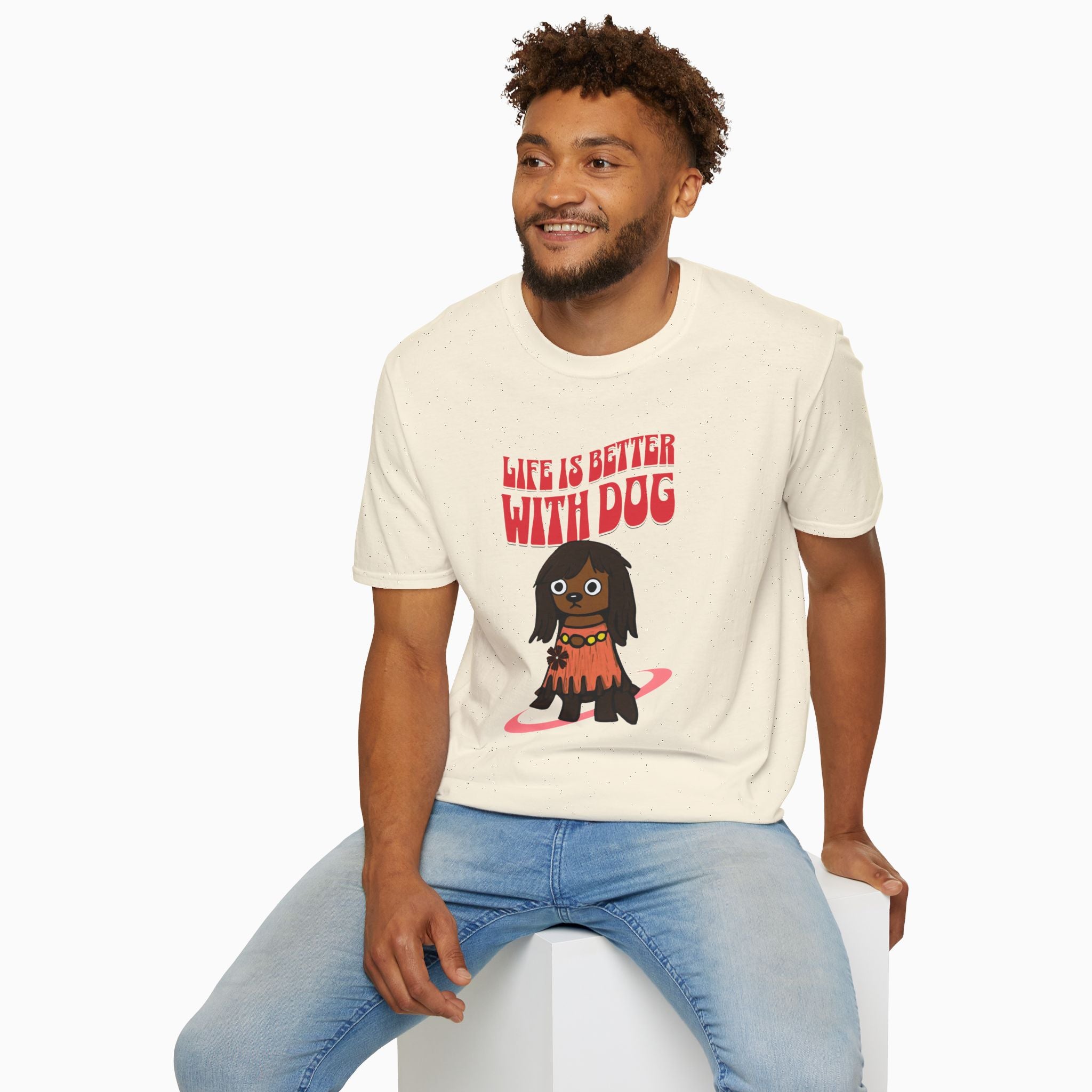 Life Is Better With Dog Unisex T-Shirt