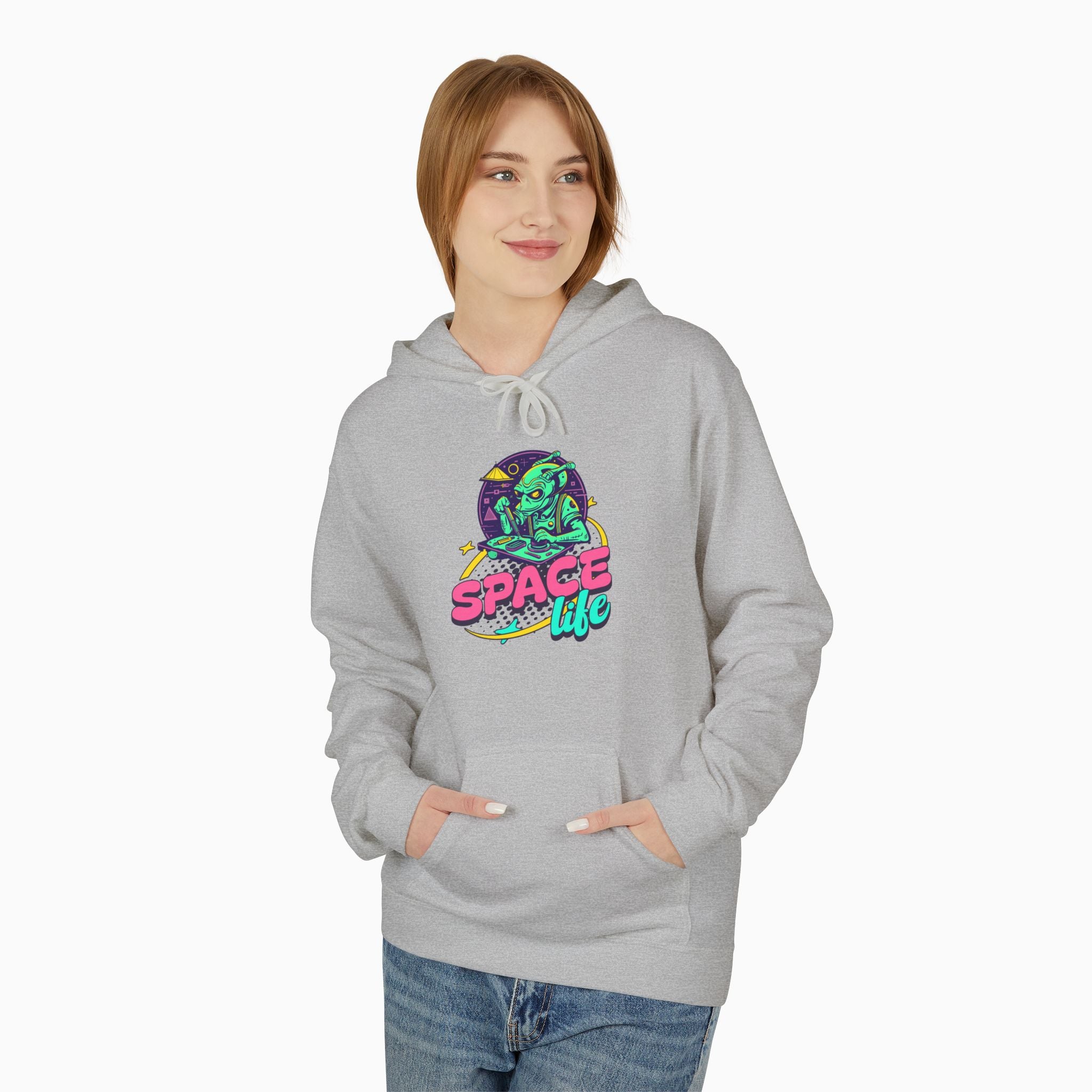 Alien Space Life Unisex Hoodie