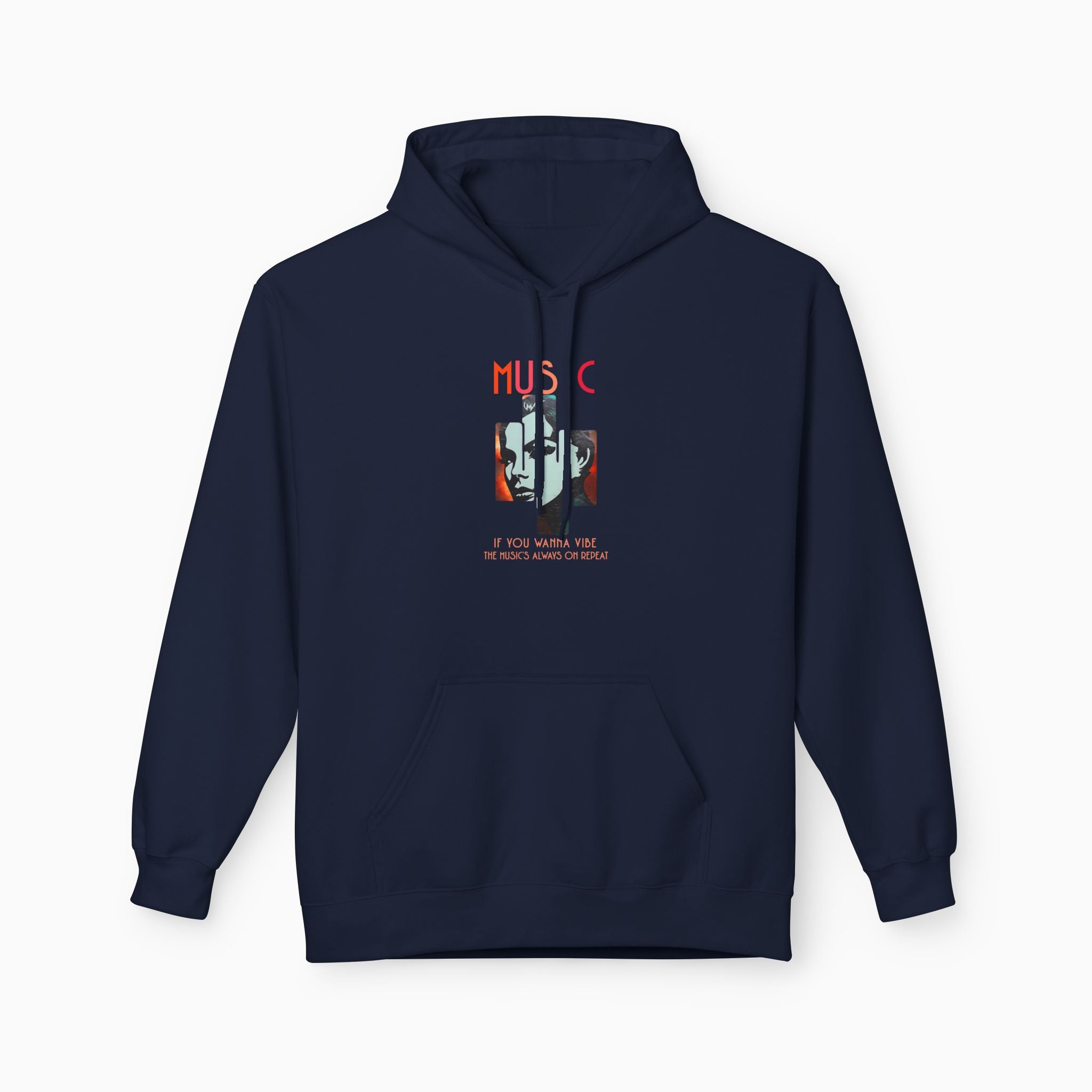 If You Wanna Vibe, The Music's Always On Repeat Unisex Hoodie