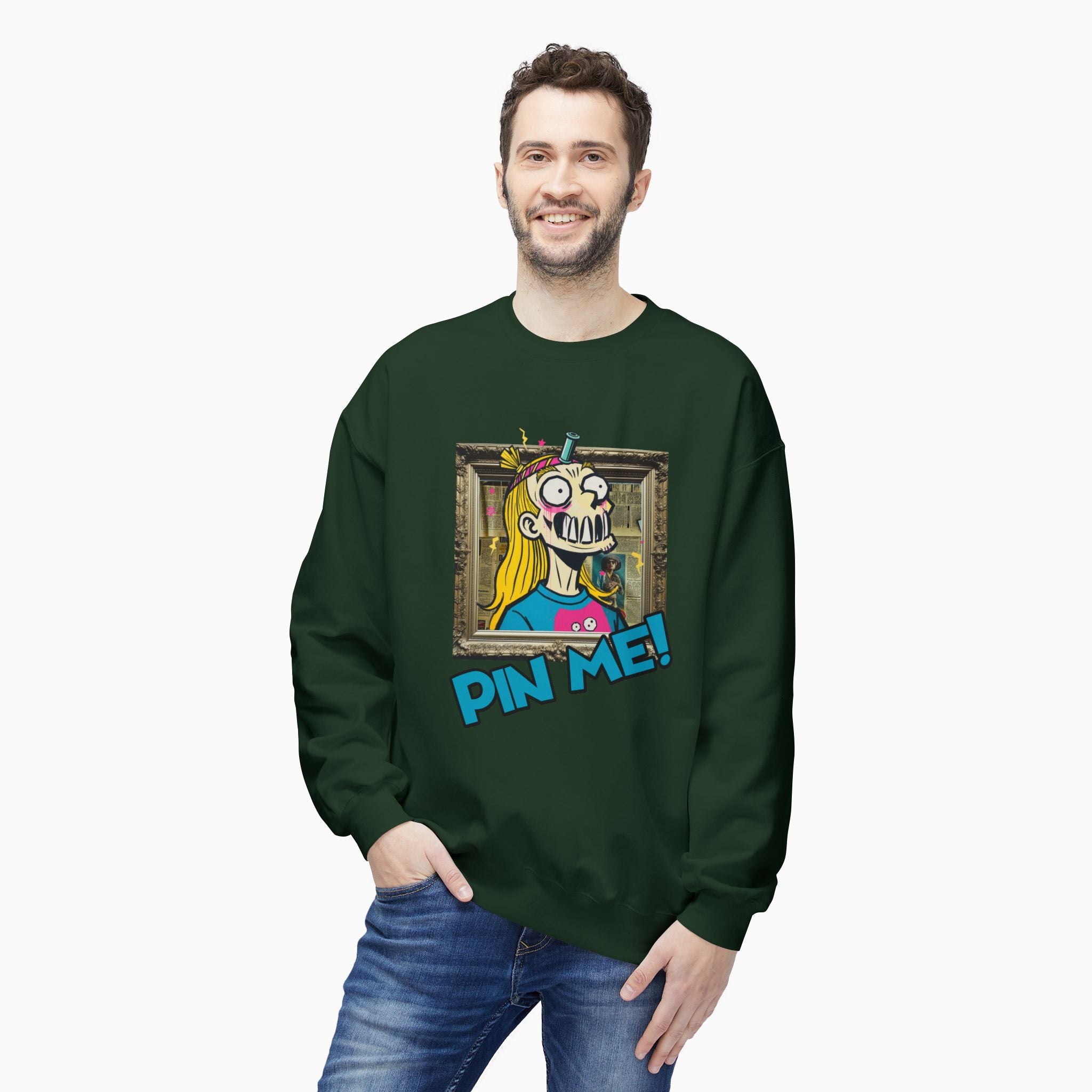 Pin Me Unisex Sweatshirt