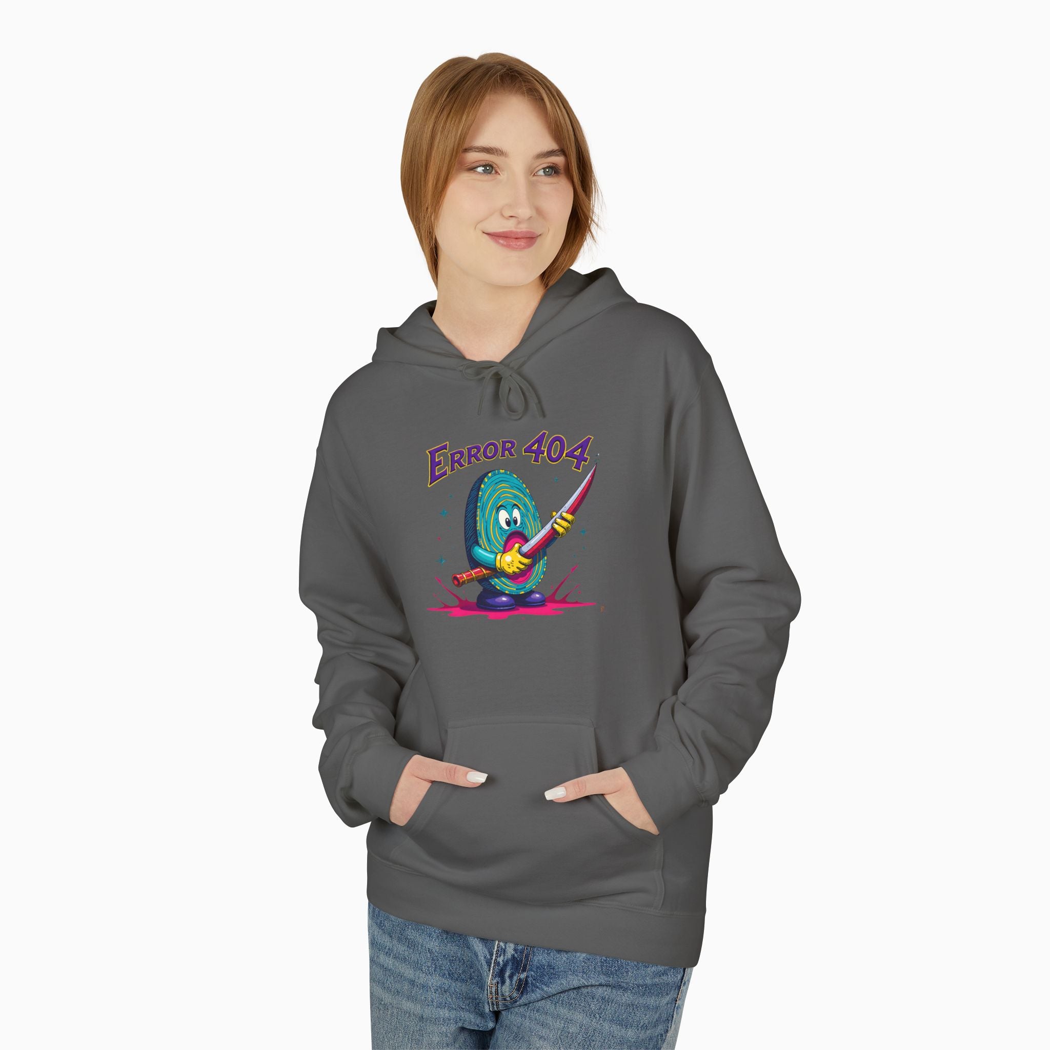 Blood Test Error 404 Unisex Hoodie