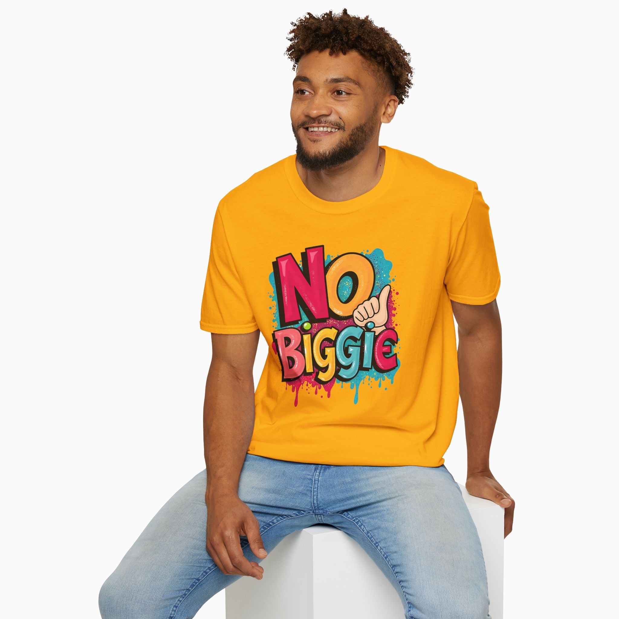 Thumbs Up & No Biggie Unisex T-Shirt