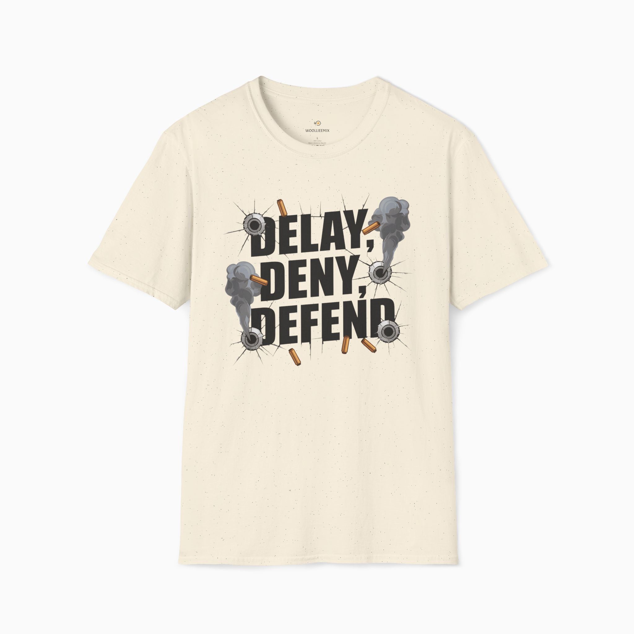 DELAY, DENY, DEFEND Unisex T-Shirt