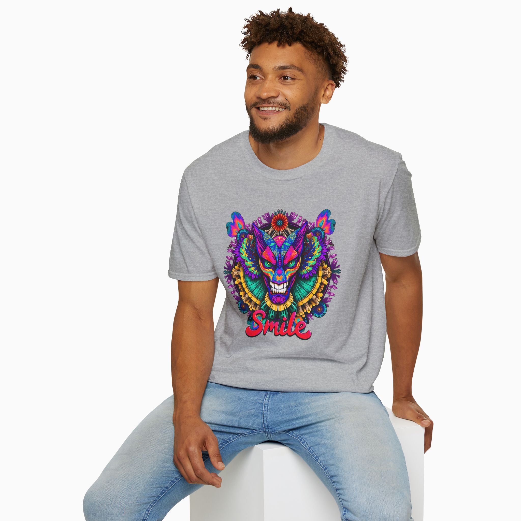 Dragon Smile Pixel Art Unisex T-Shirt