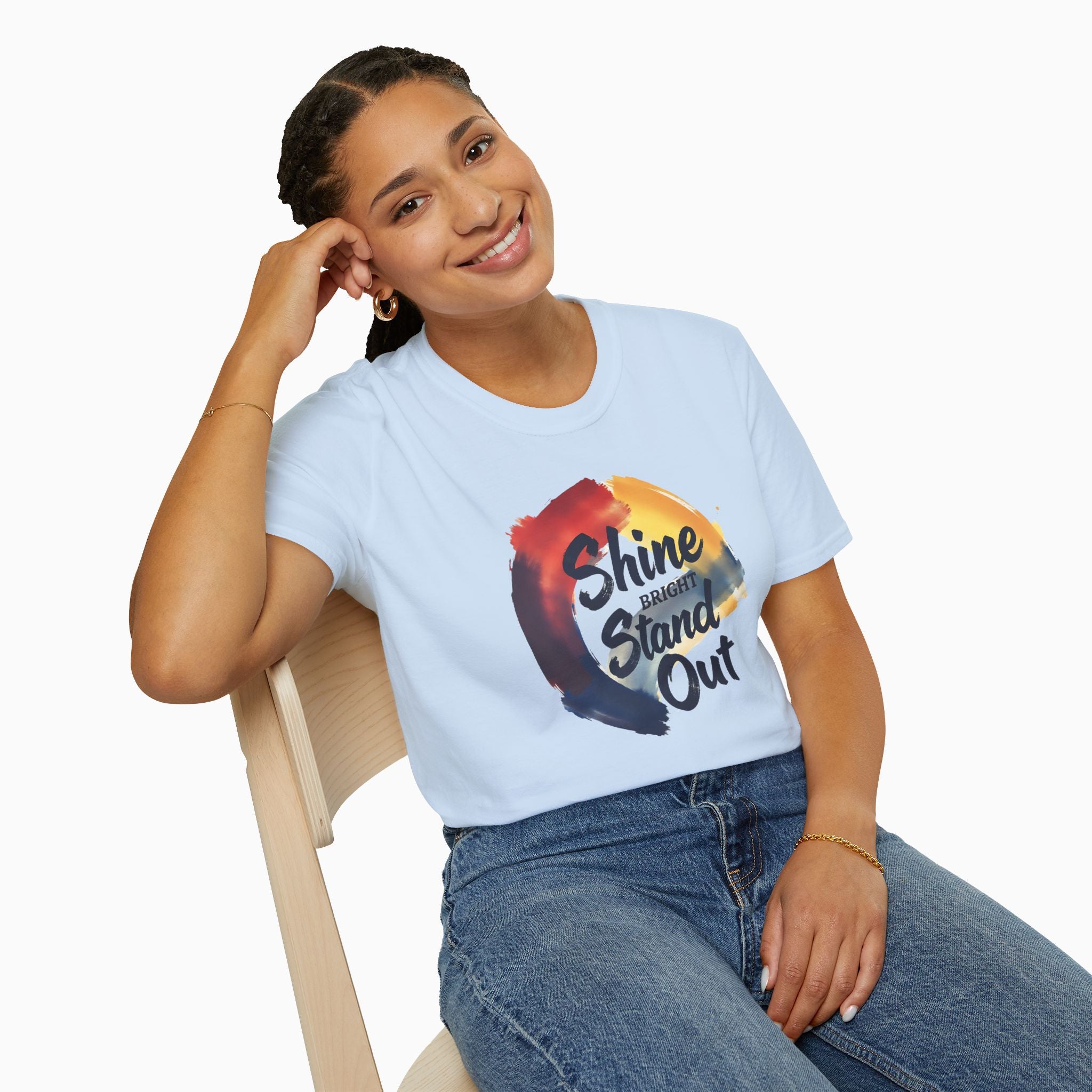 Shine Bright, Stand Out Unisex T-Shirt