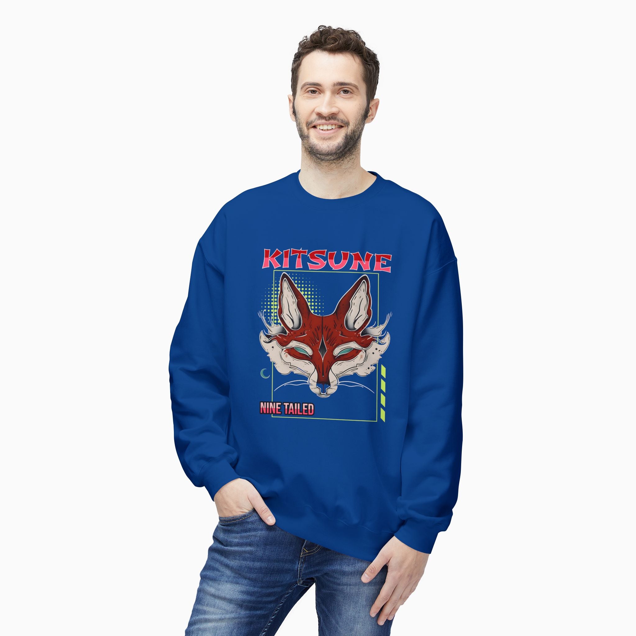 Kitsune Nine Tailed Fox Unisex Sweatshirt