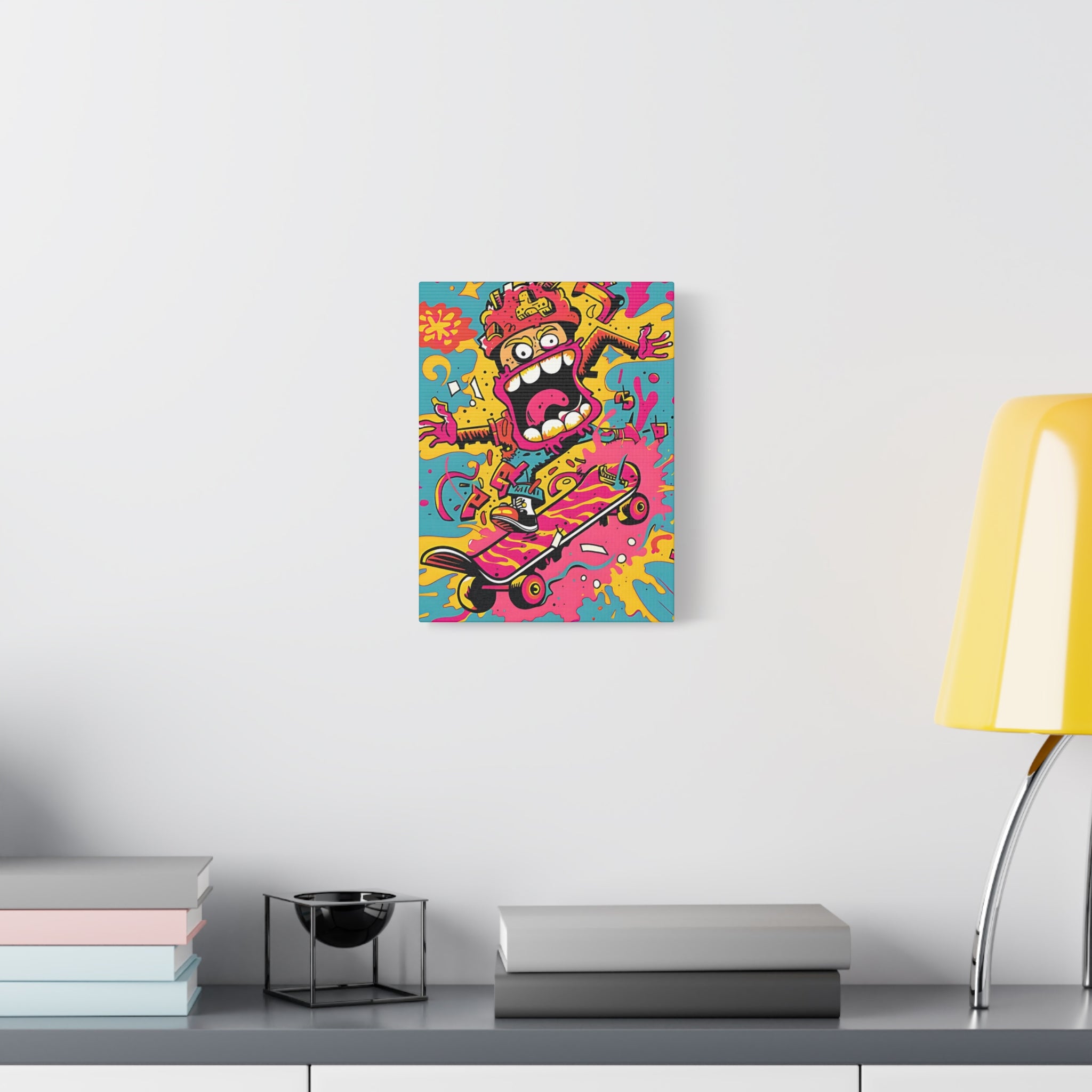 Skateboarder Canvas Print