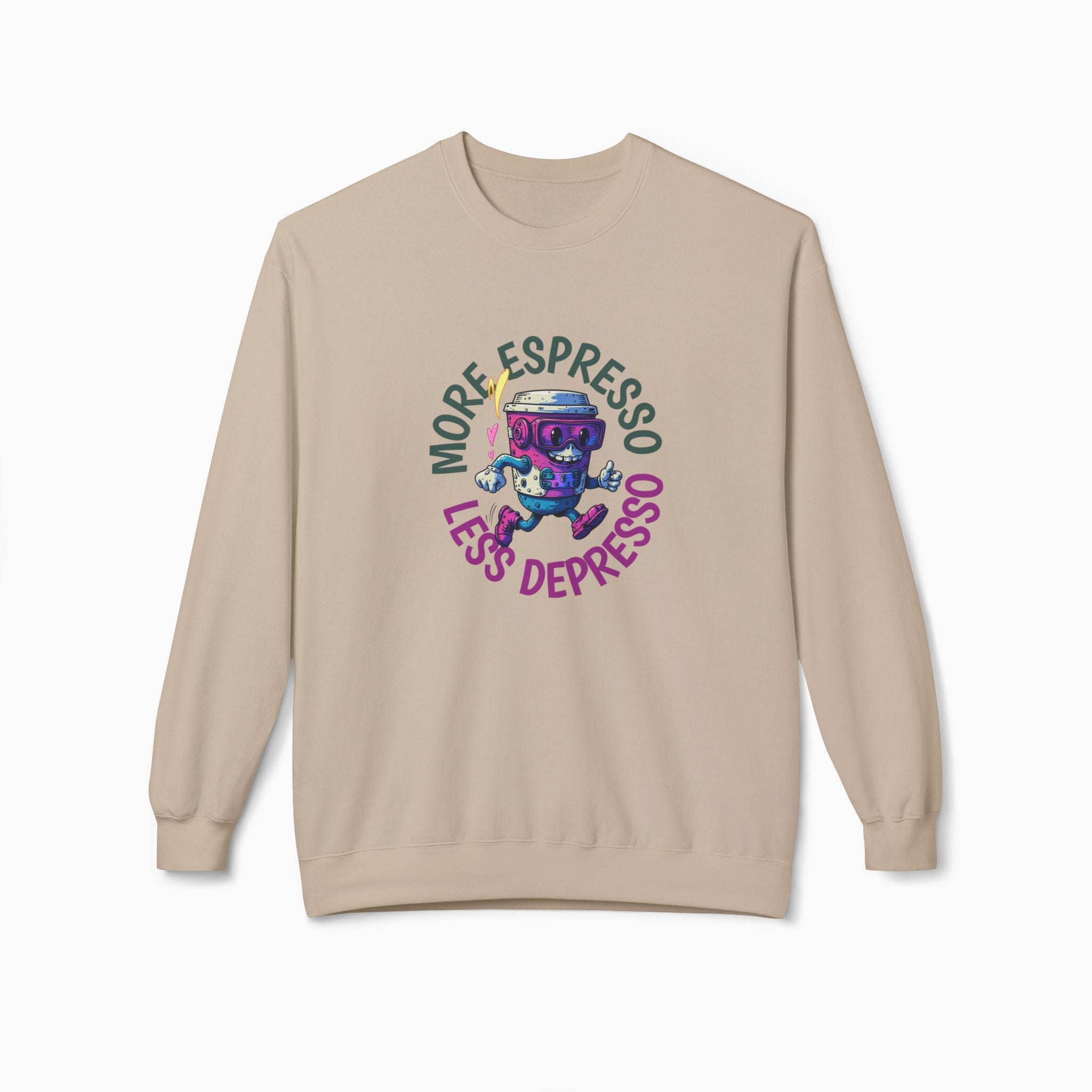 More Espresso Less Depresso Unisex Sweatshirt