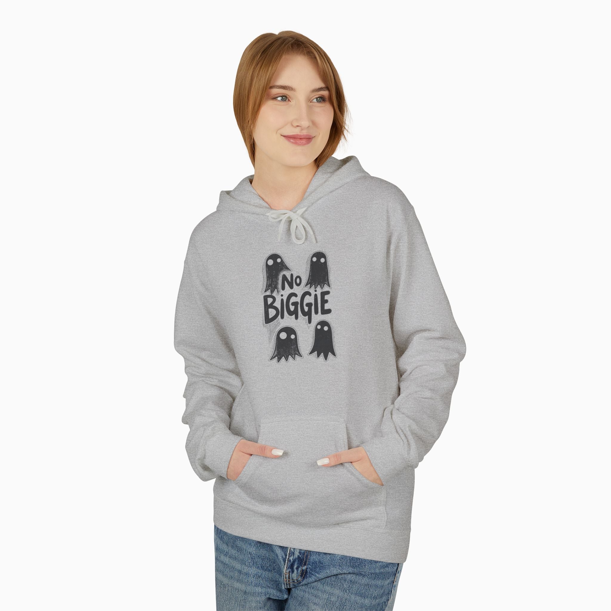 Boo Ghost & No Biggie Unisex Hoodie