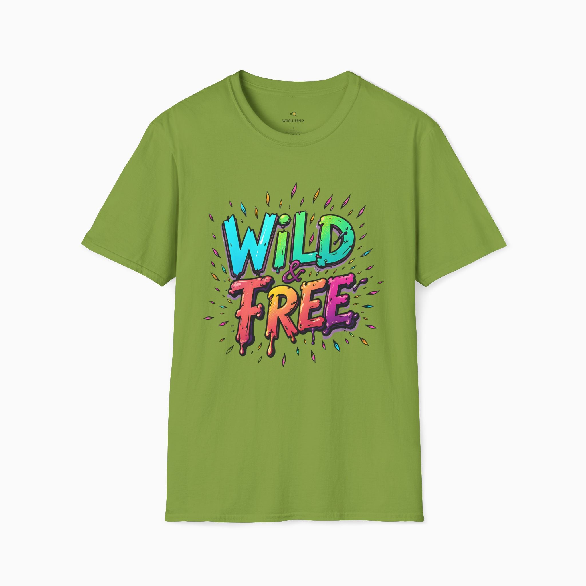 Neon Color Wild Free Unisex T-Shirt