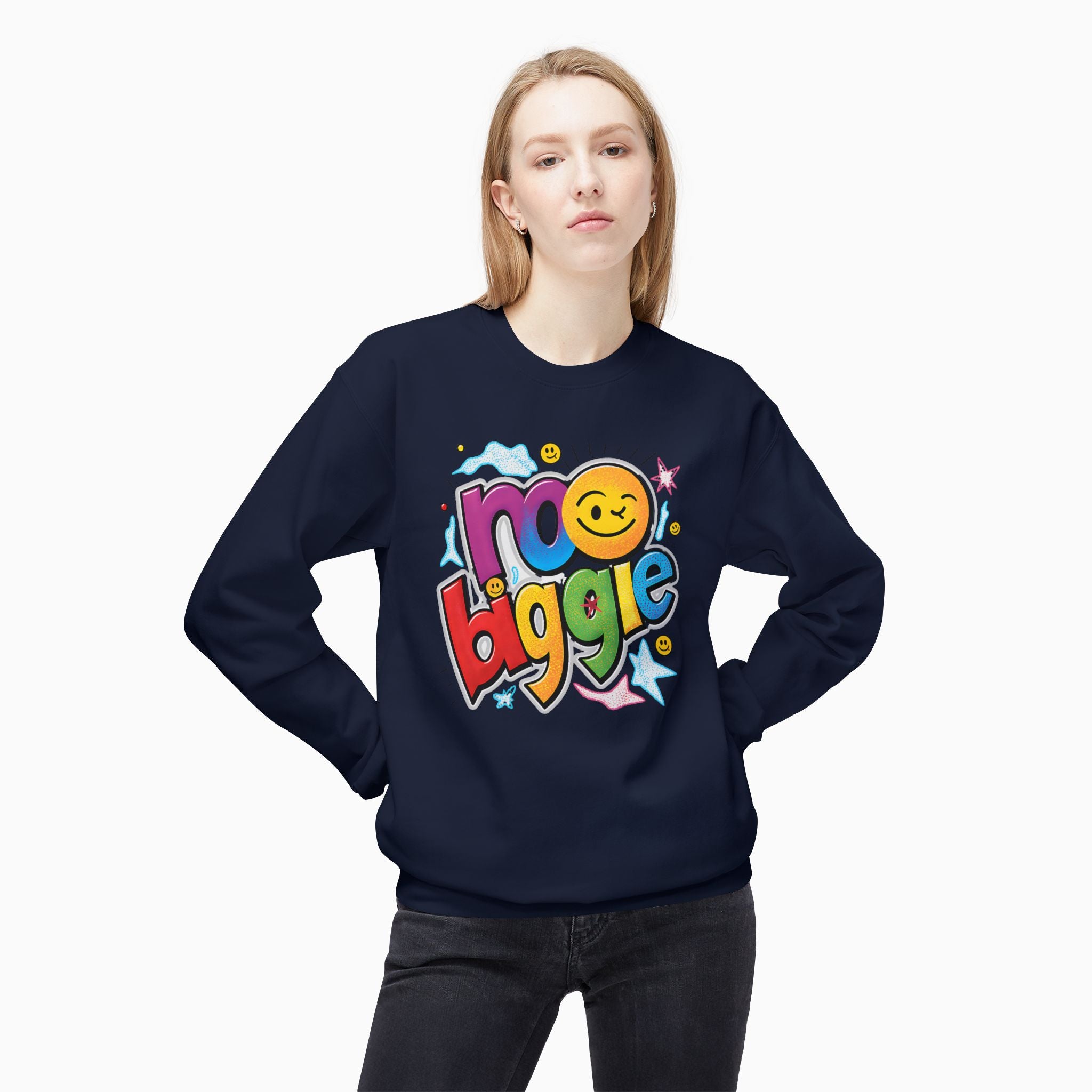 Emoji & No Biggie Unisex Sweatshirt