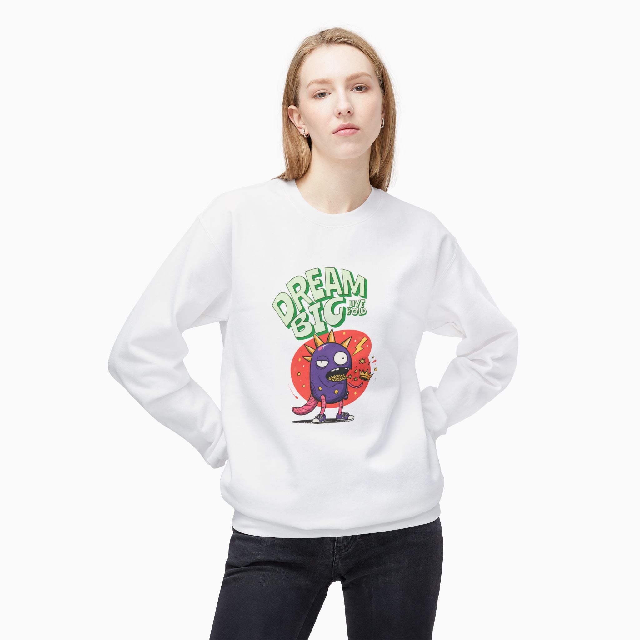 Dream Big, Live Bold Unisex Sweatshirt