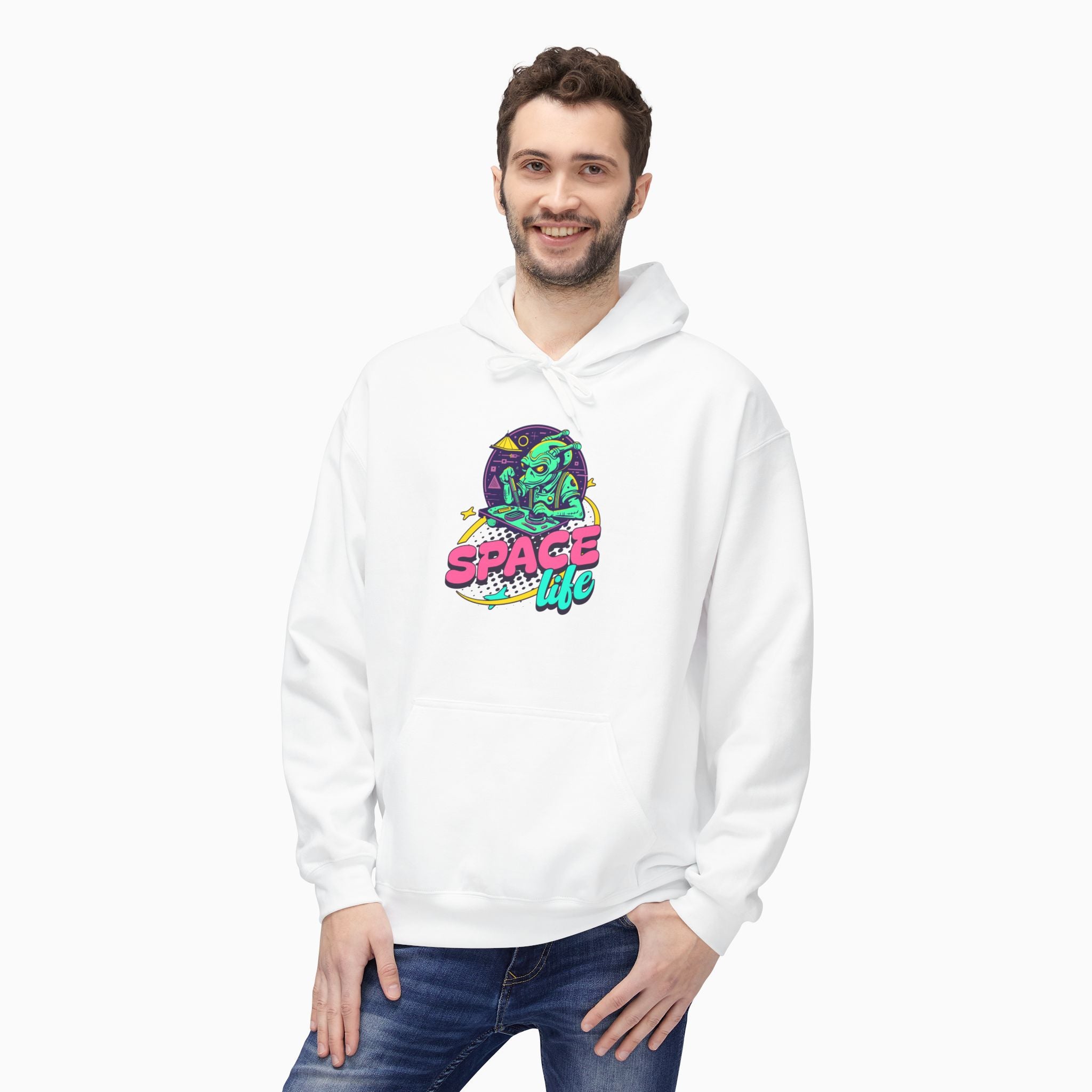 Alien Space Life Unisex Hoodie