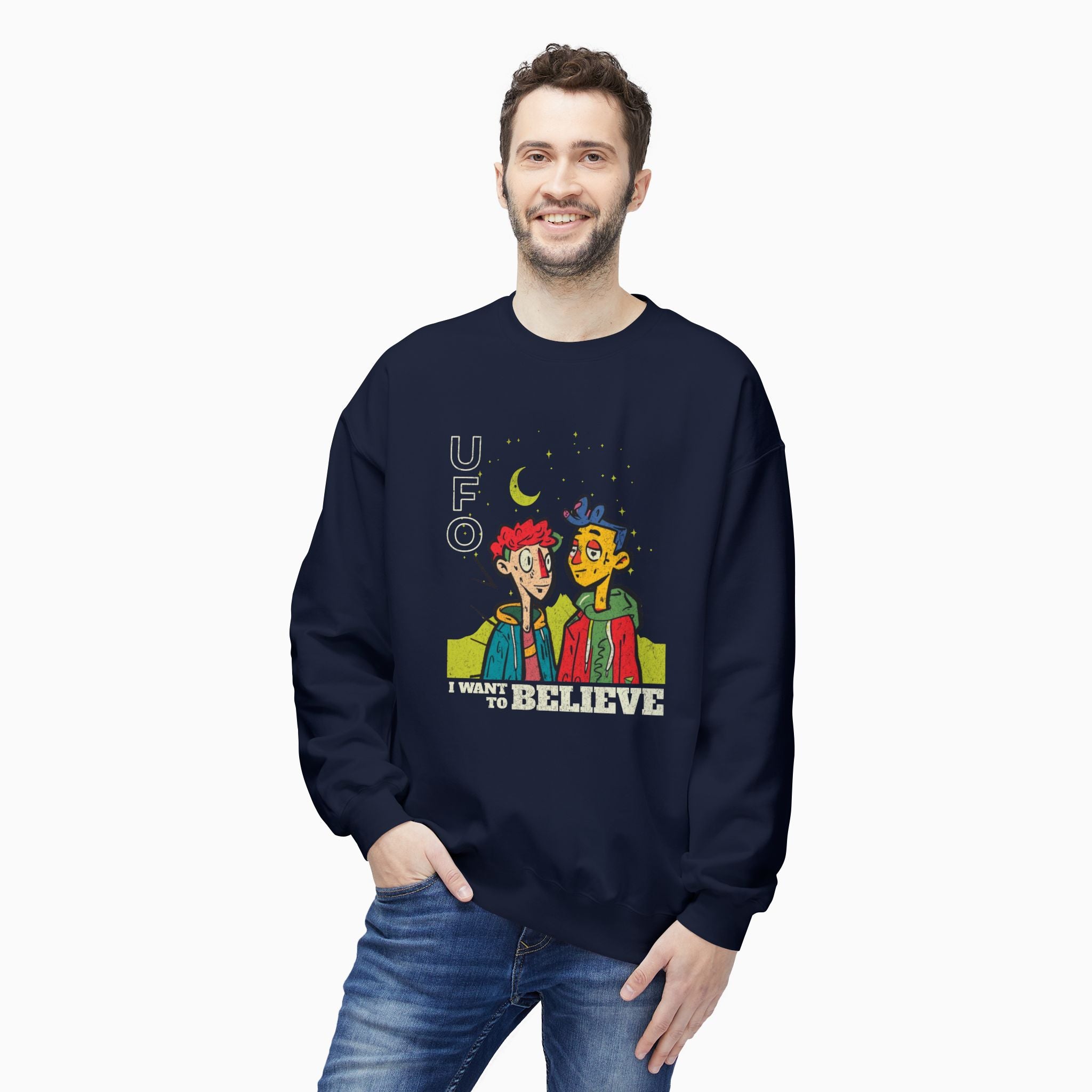 I want to believe UFO Unisex Sweatshirt