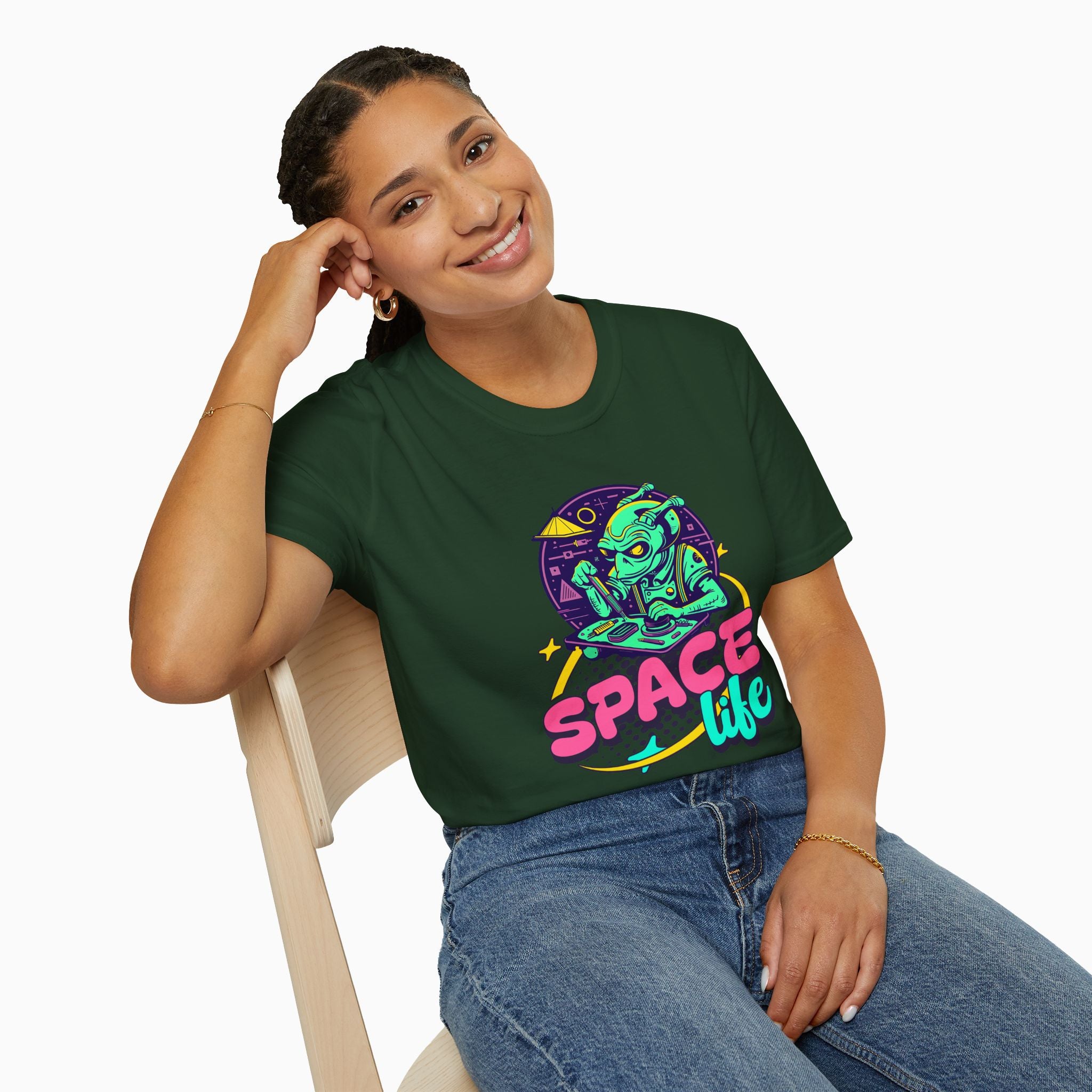 Alien Space Life Unisex T-Shirt