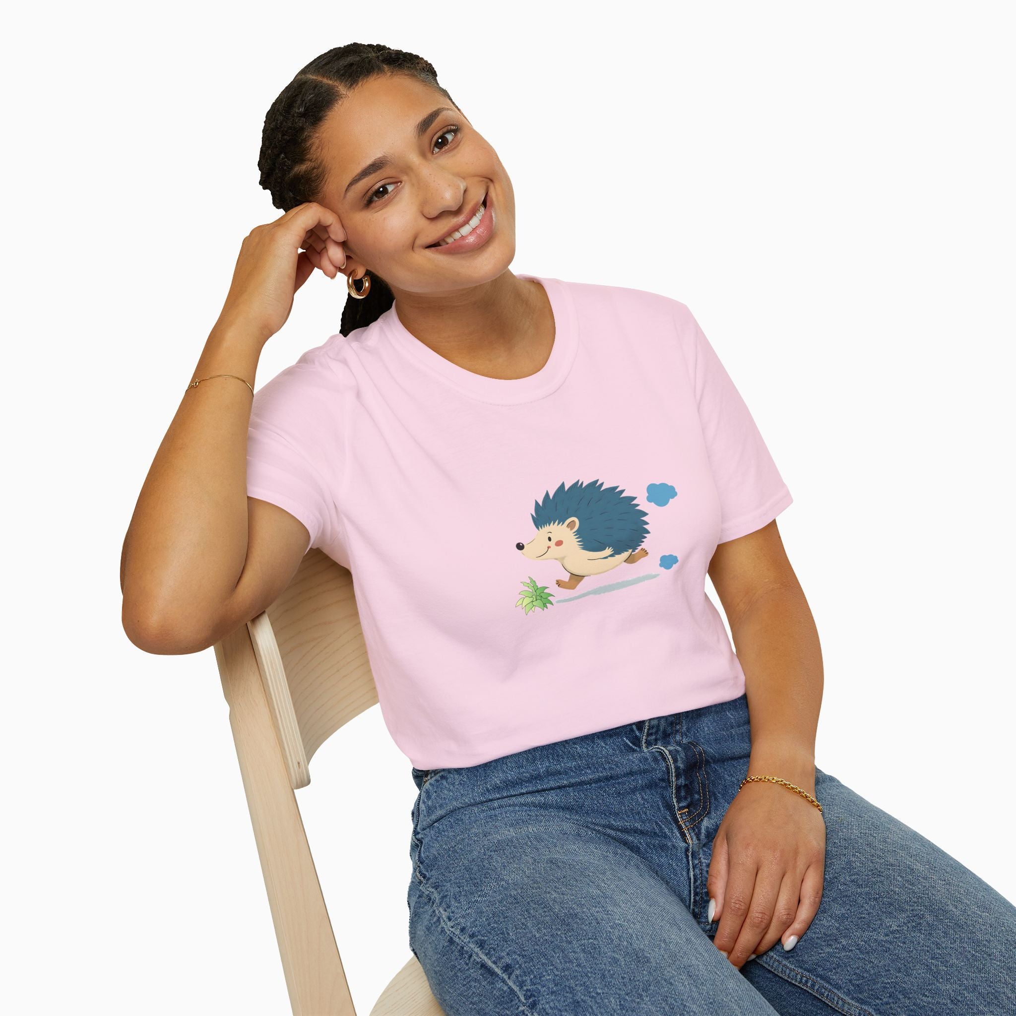 Cute Hedgehog Unisex T-Shirt