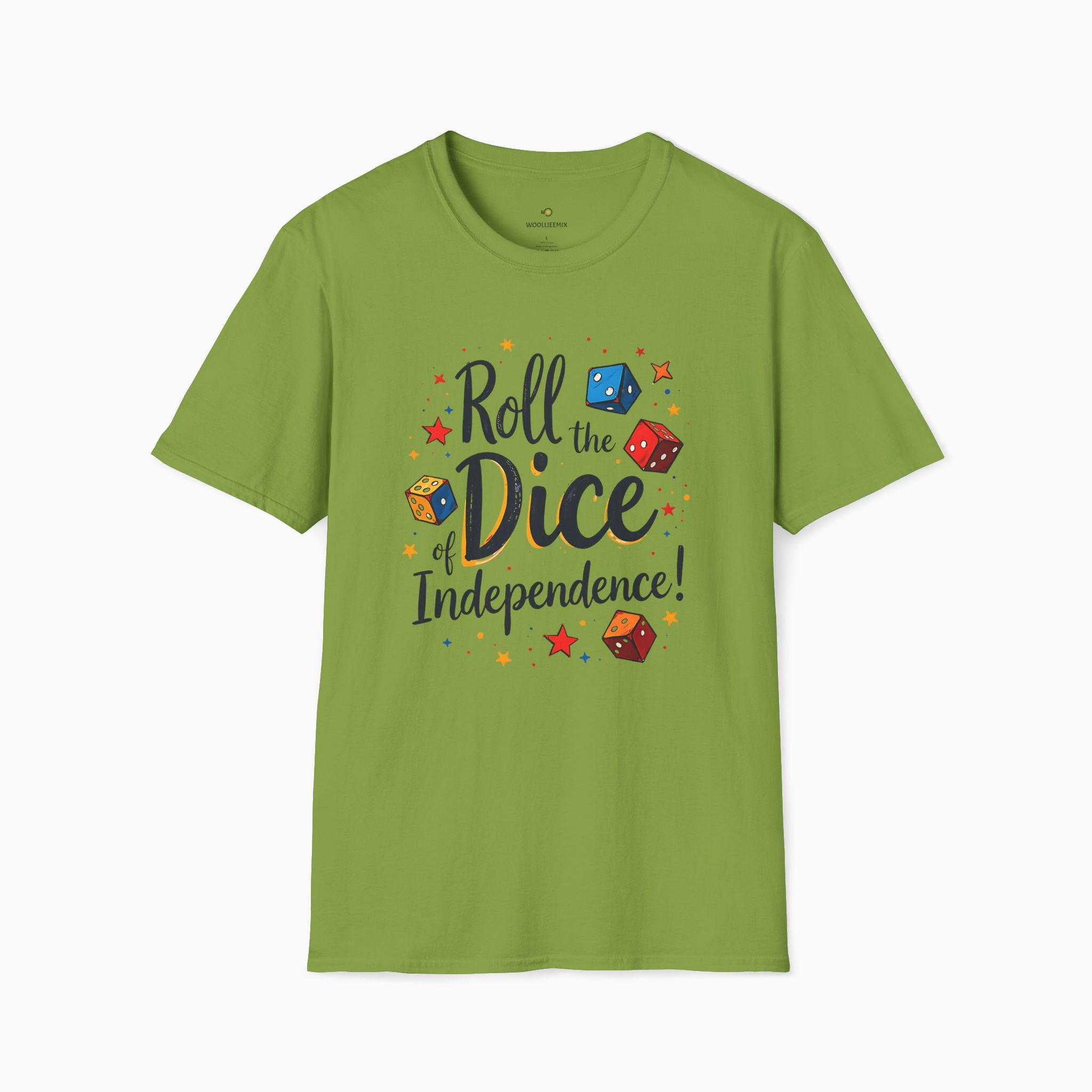 Roll The Dice Of Independence Unisex T-Shirt